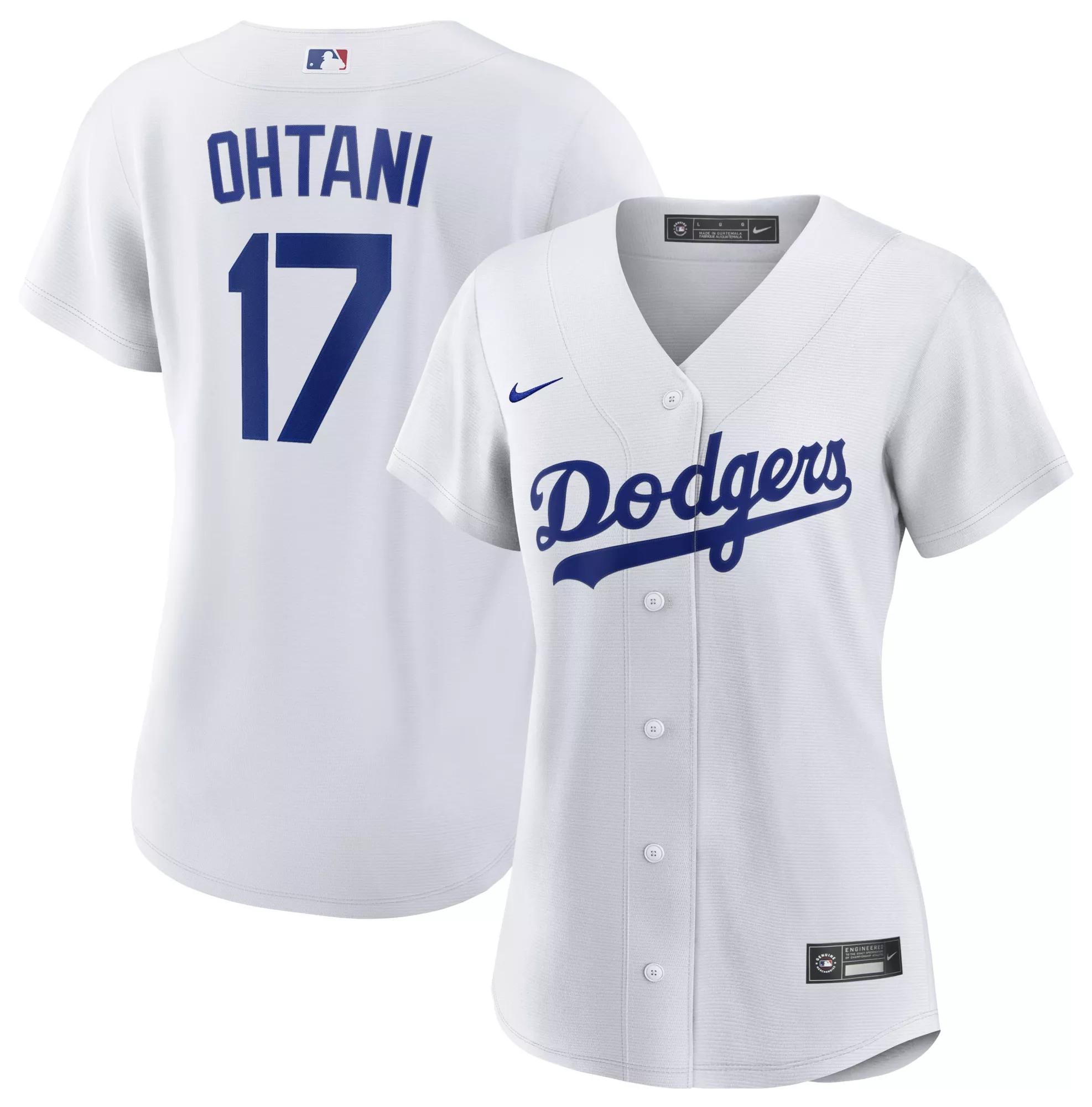 Nike Women's Los Angeles Dodgers Shohei Ohtani #17 White Home Replica Jersey
