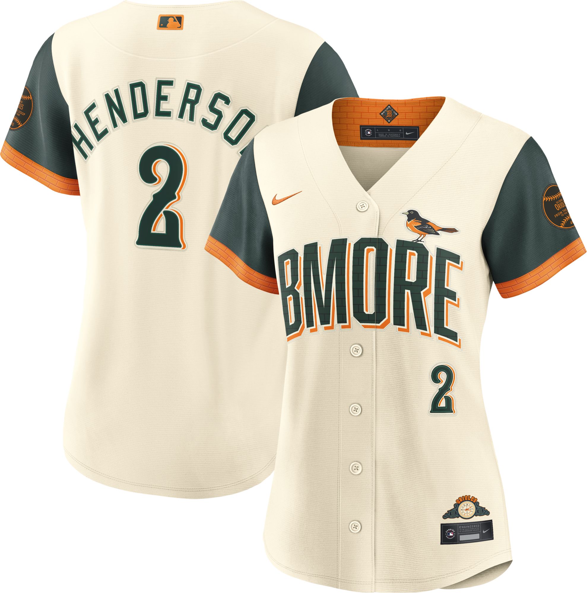 Nike Women's Baltimore Orioles Gunnar Henderson #2 2026 City