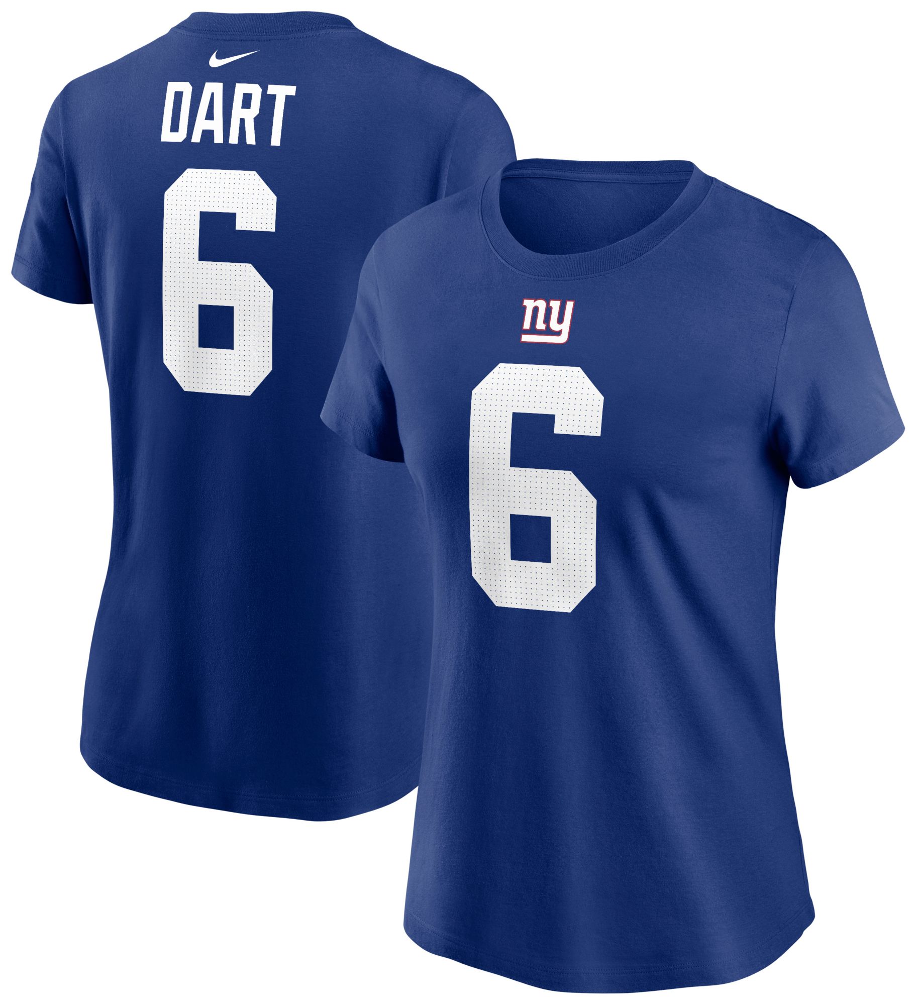 【プロコレ】Giants ☆木佐貫投手☆21☆XOサイズ☆未使用☆タグ付き☆ Nike Women's New York Giants Jaxson Dart #6 Blue T-Shirt | Dick's