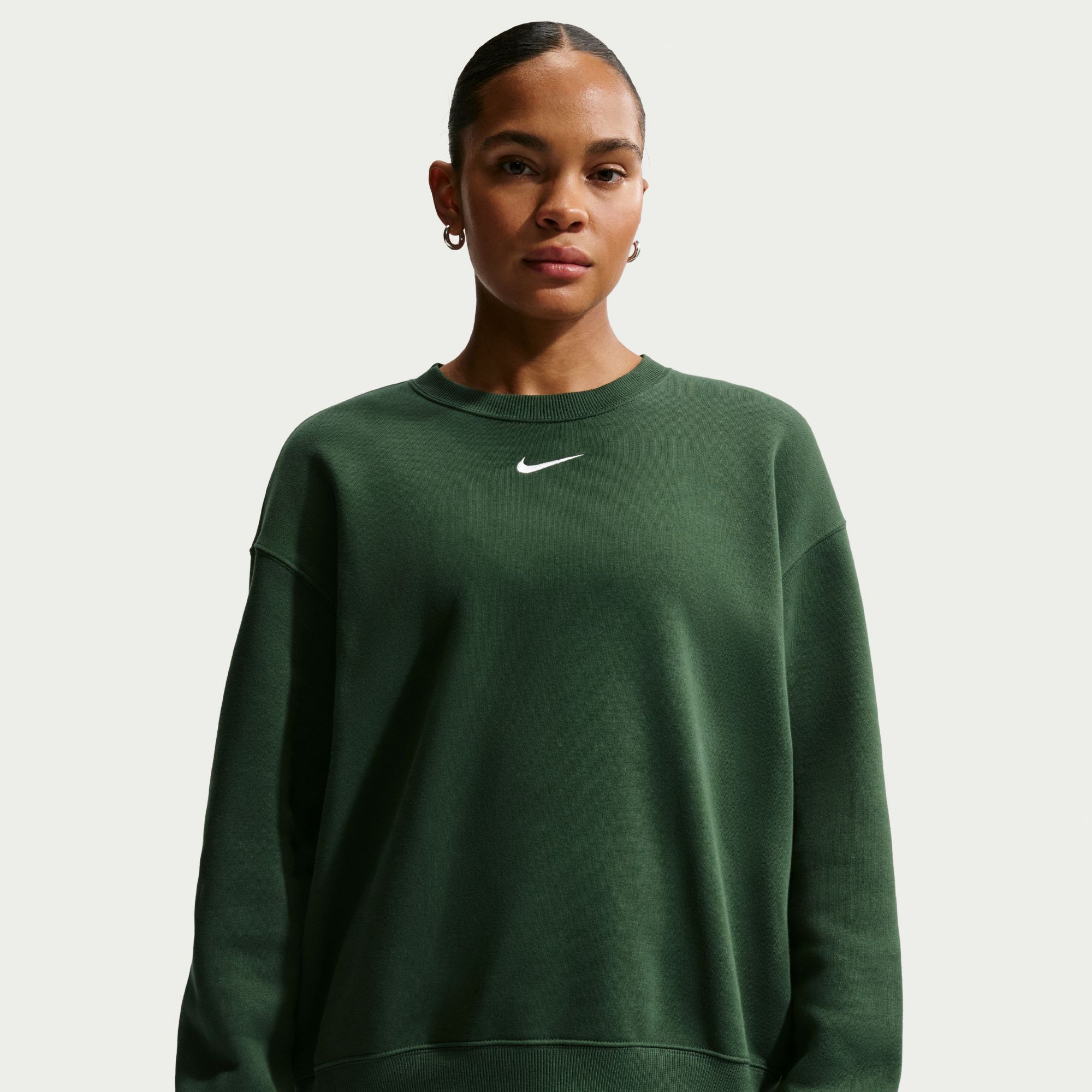 Nike Women's Sportswear Phoenix Fleece Oversized Crew-Neck