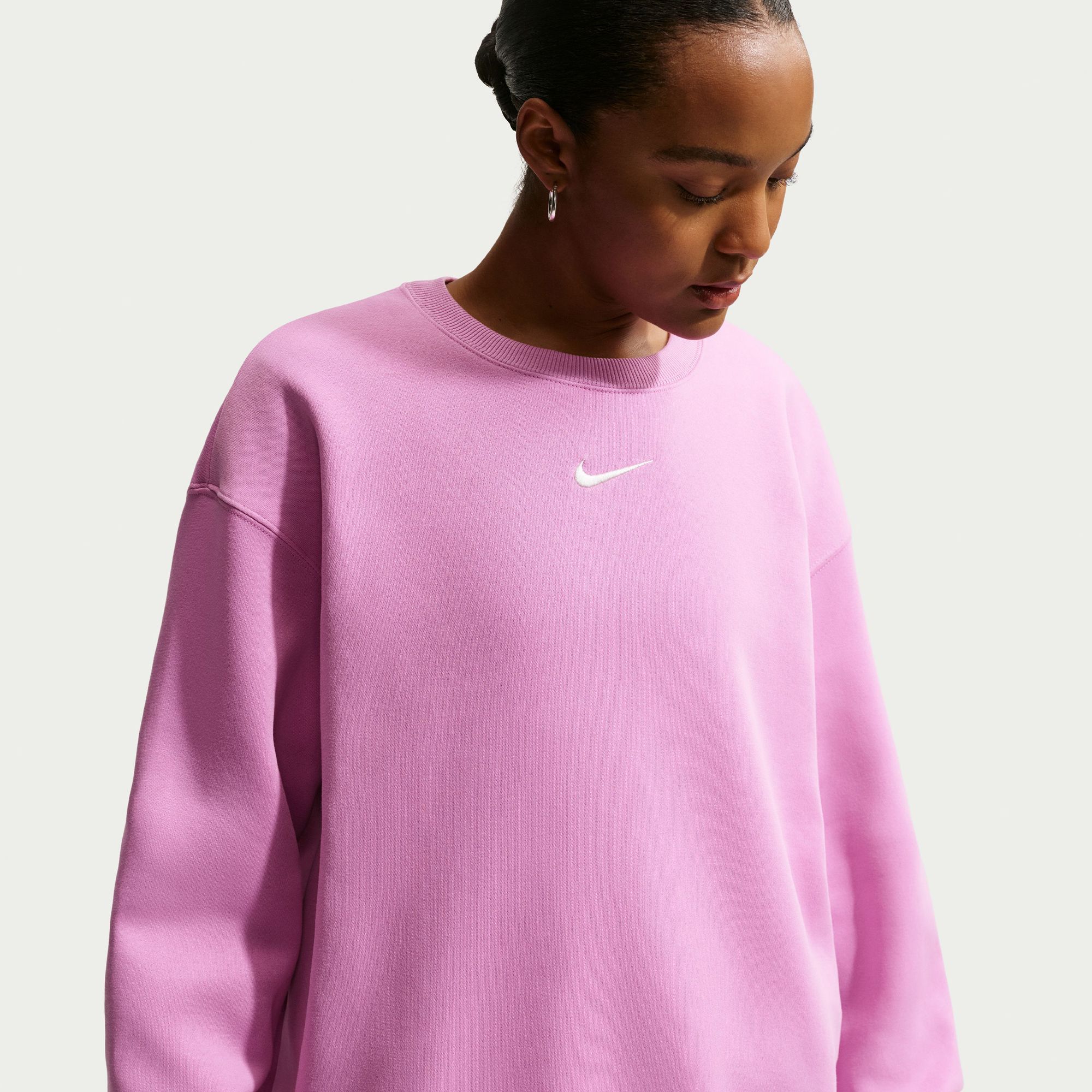 Nike Women's Sportswear Phoenix Fleece Oversized Crew-Neck