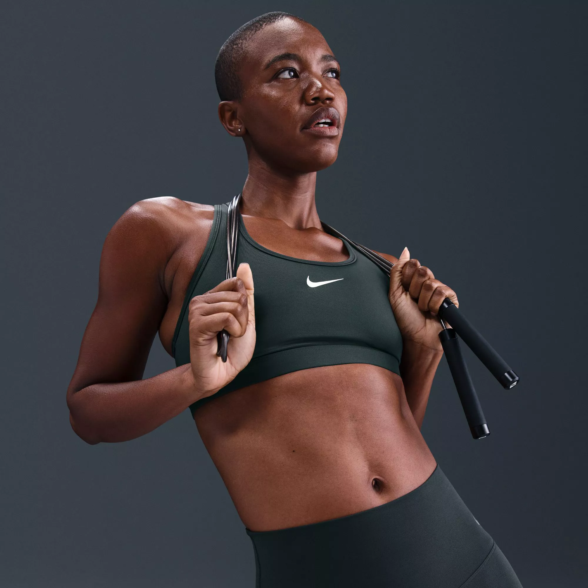 Nike Women's Swoosh Medium Support Non-Padded Sports Bra