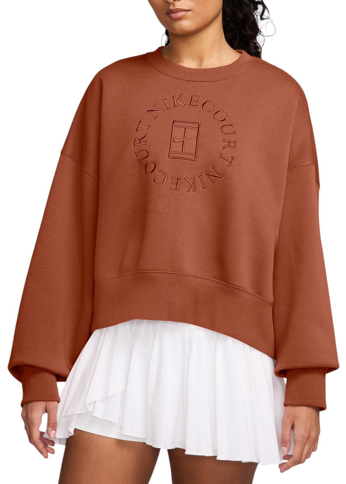 Nike Women's NikeCourt Heritage Phoenix Fleece Over-Oversized Golf
