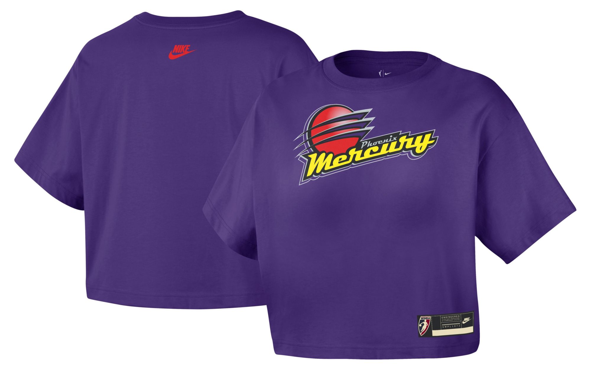 Nike Women's Phoenix Mercury Purple 2026 Hardwood Classics Cropped
