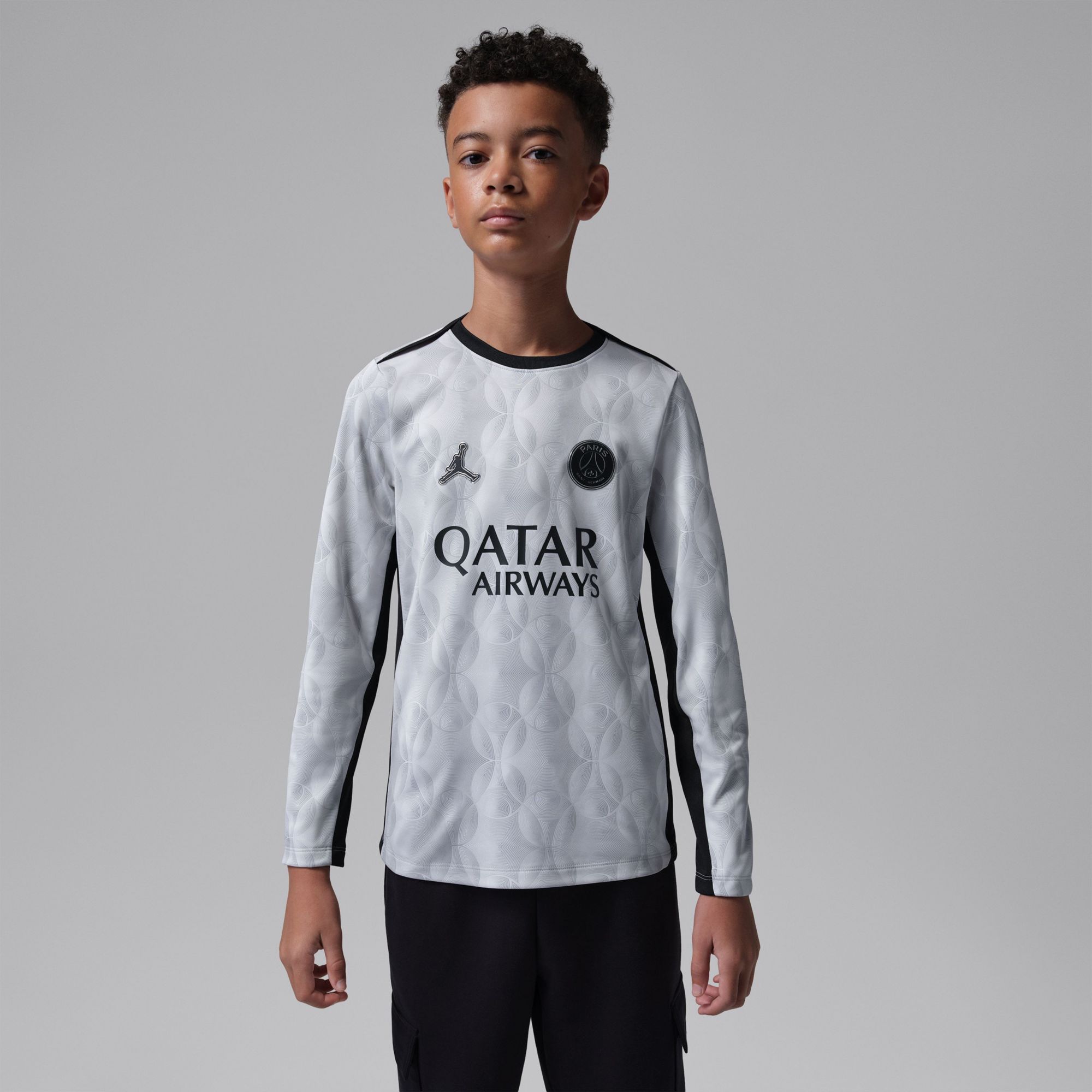 Jordan Youth Paris Saint-Germain 2026 Fifth Replica Long Sleeve