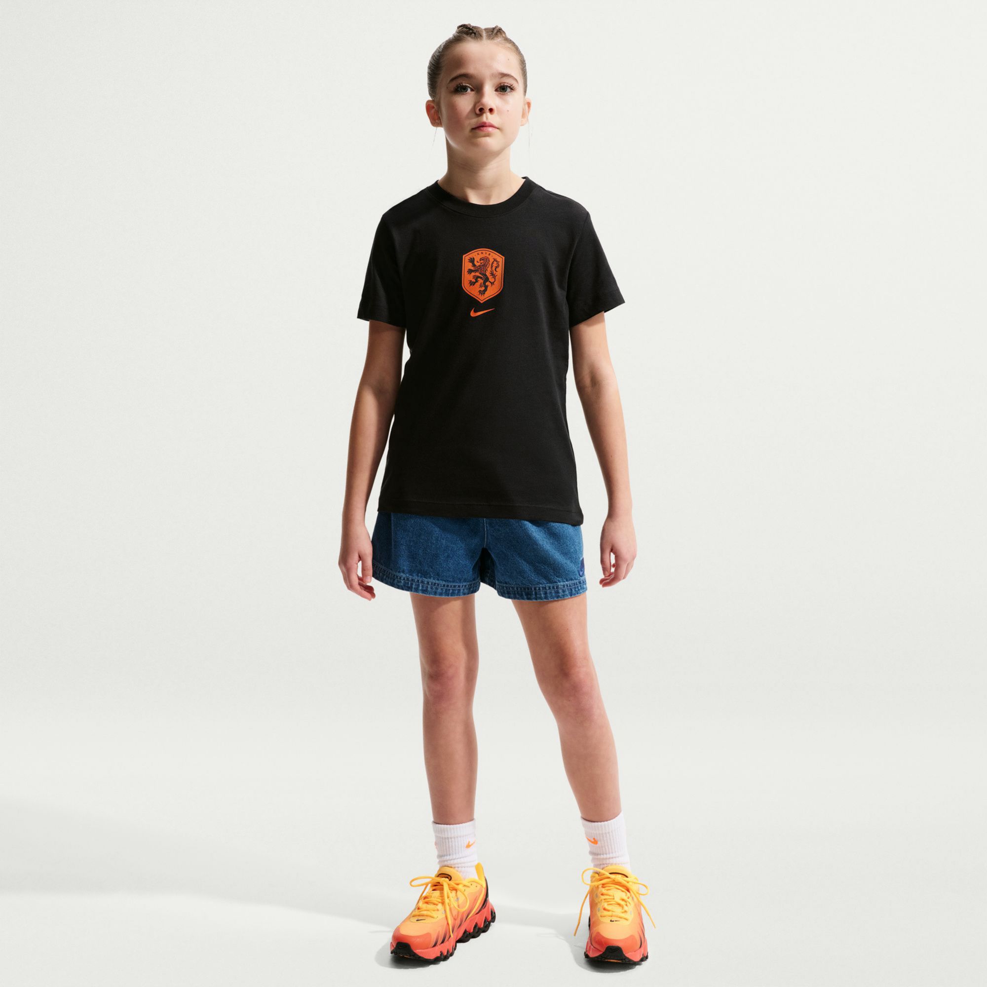Nike Youth Netherlands 2026 Home Crest T-Shirt | Dick's Sporting Goods