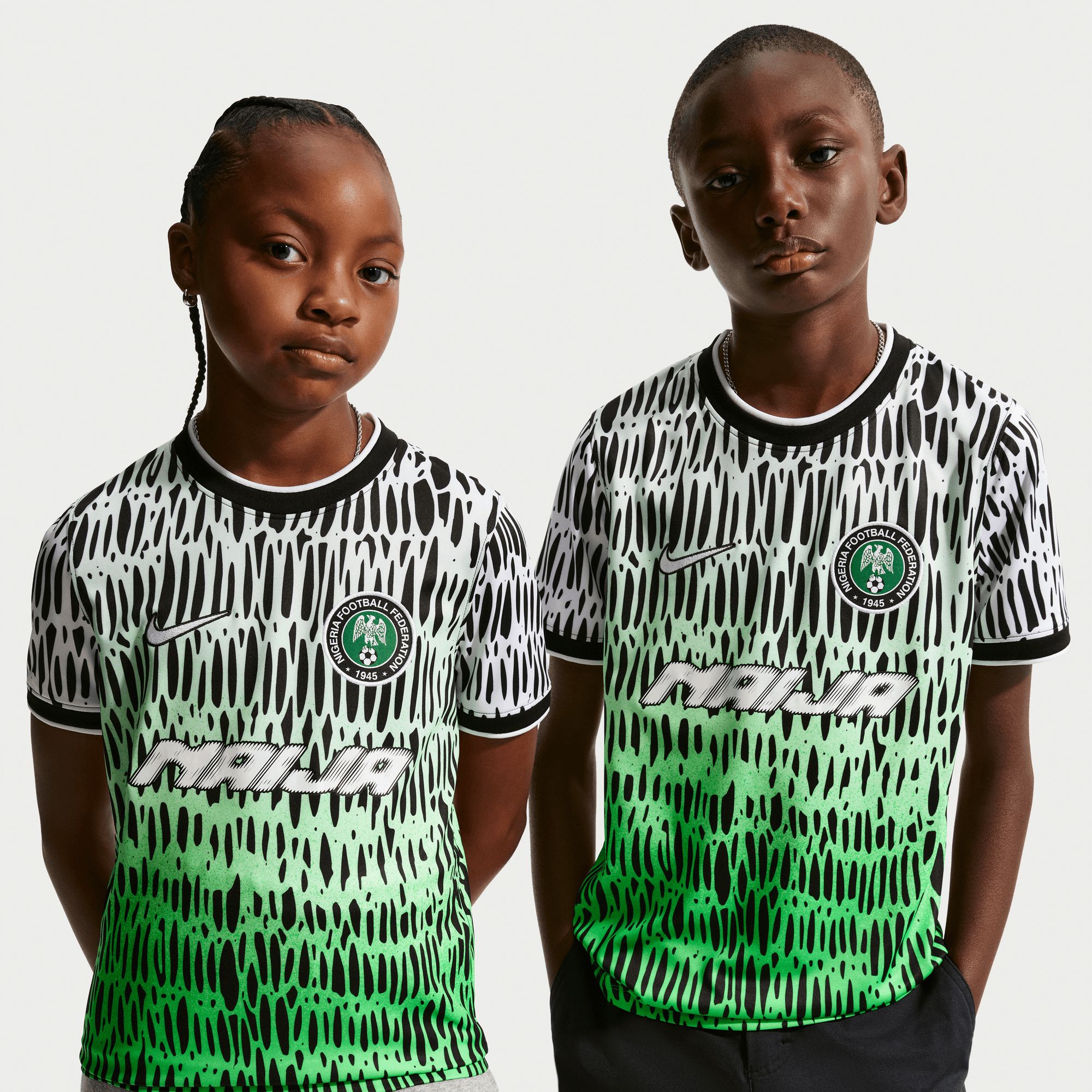 Nike X2 Youth Nigeria X Slawn 2026 Home Prematch Jersey | Dick's