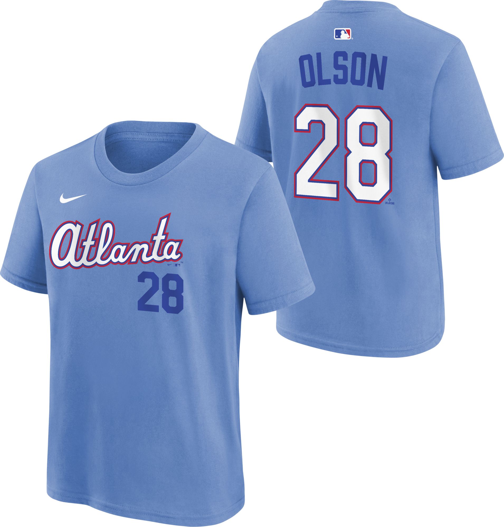 Nike Youth Atlanta Braves 2026 City Connect Matt Olson #28 City T