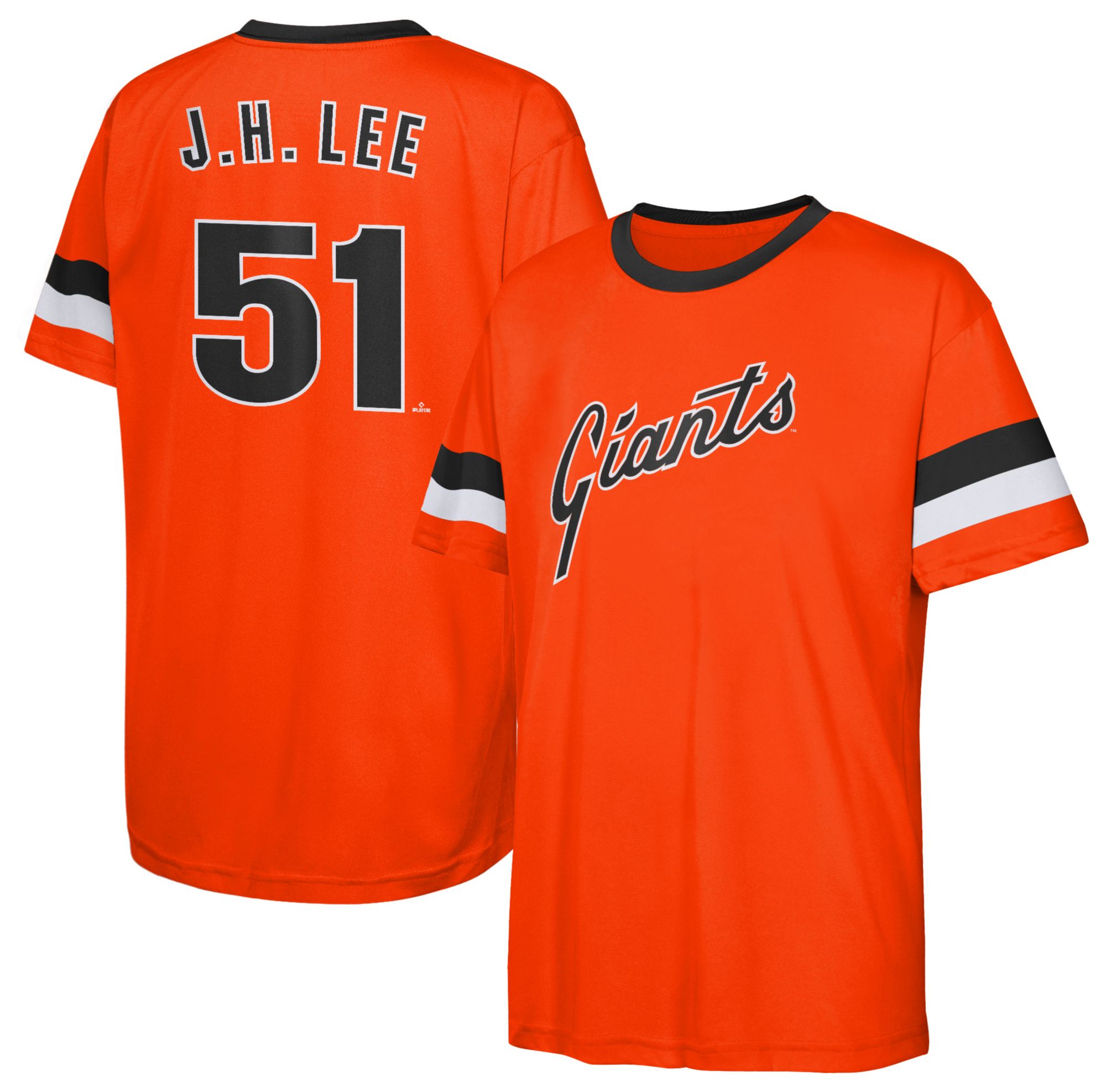Nike Youth San Francisco Giants Team Color Jung Hoo Lee #51 Triple