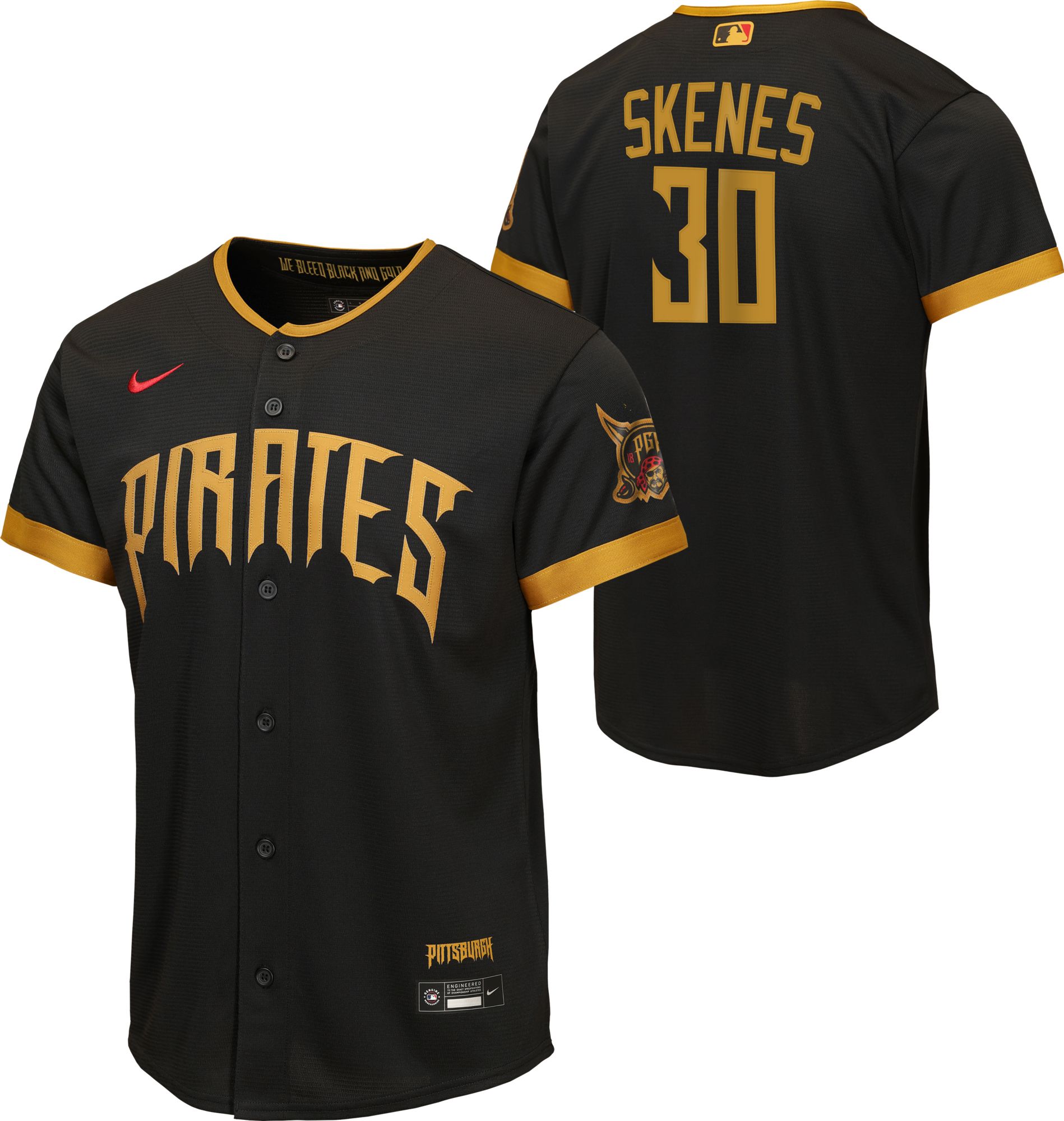 Nike Youth Pittsburgh Pirates Paul Skenes #30 2026 City Connect