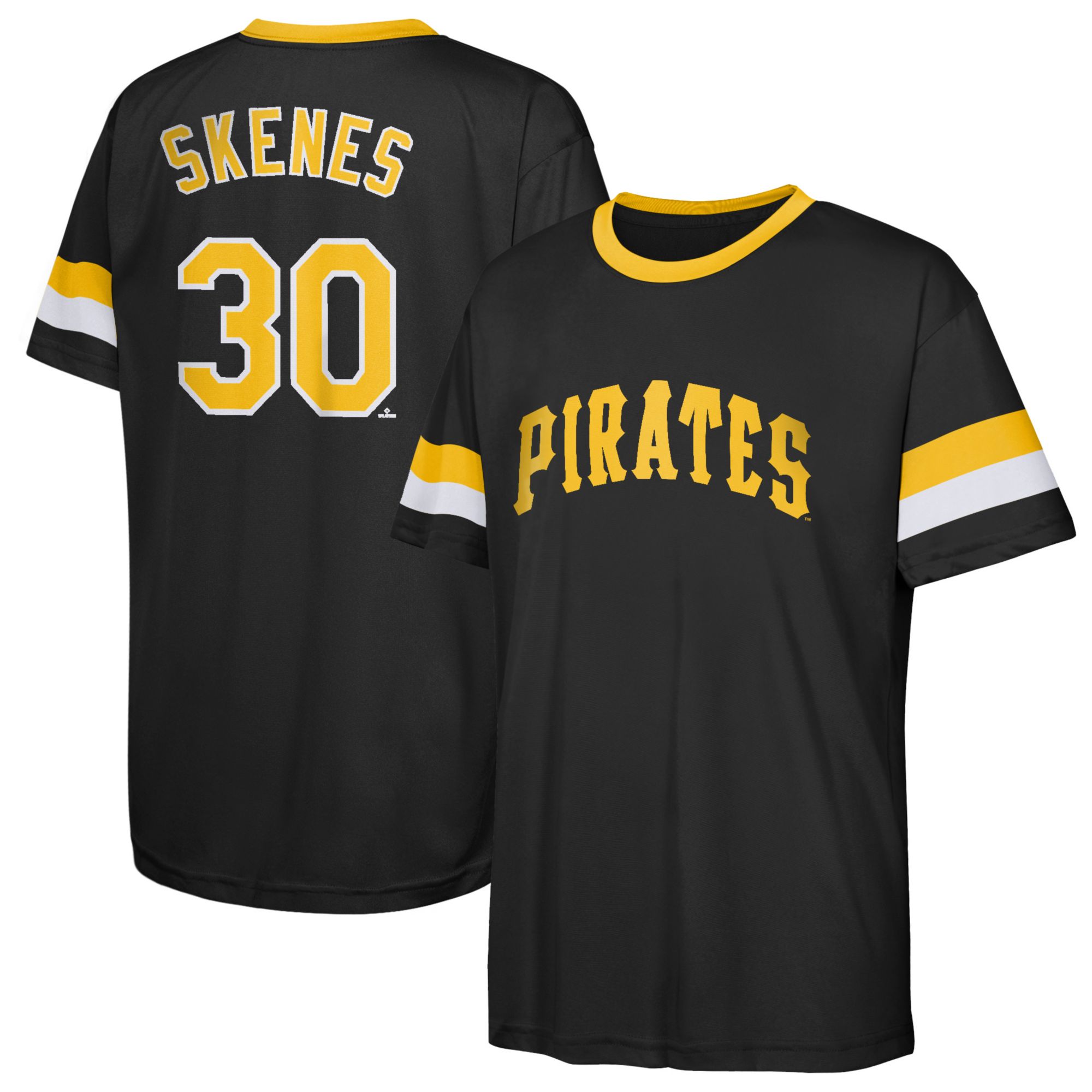 Nike Youth Pittsburgh Pirates Team Color Paul Skenes #30 Triple
