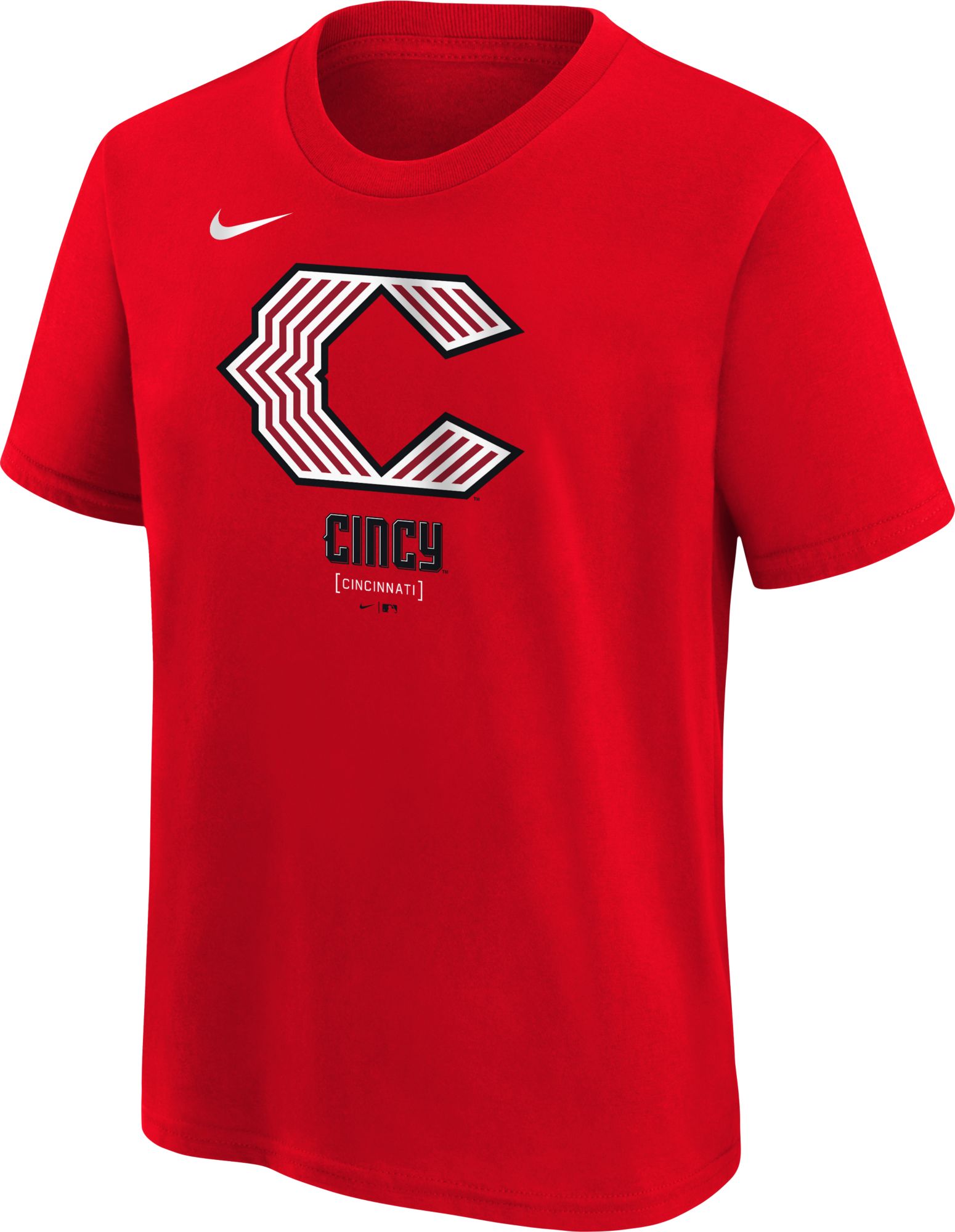 Nike Youth Cincinnati Reds 2026 City Connect Logo T-Shirt | Dick's