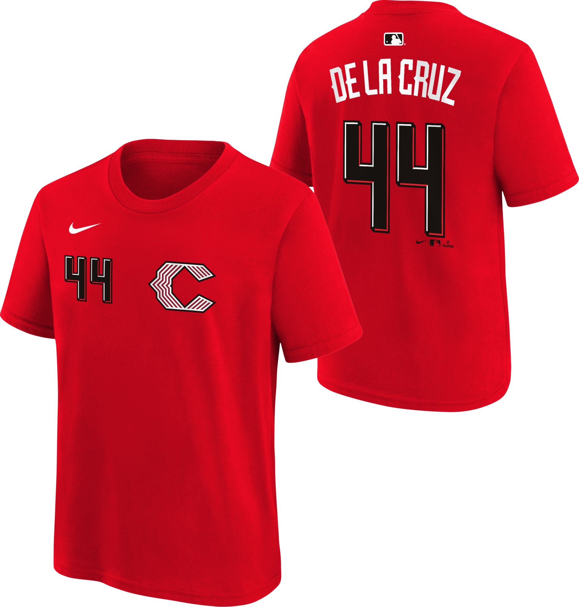 Nike Youth Cincinnati Reds Elly De La Cruz #44 2026 City Connect T