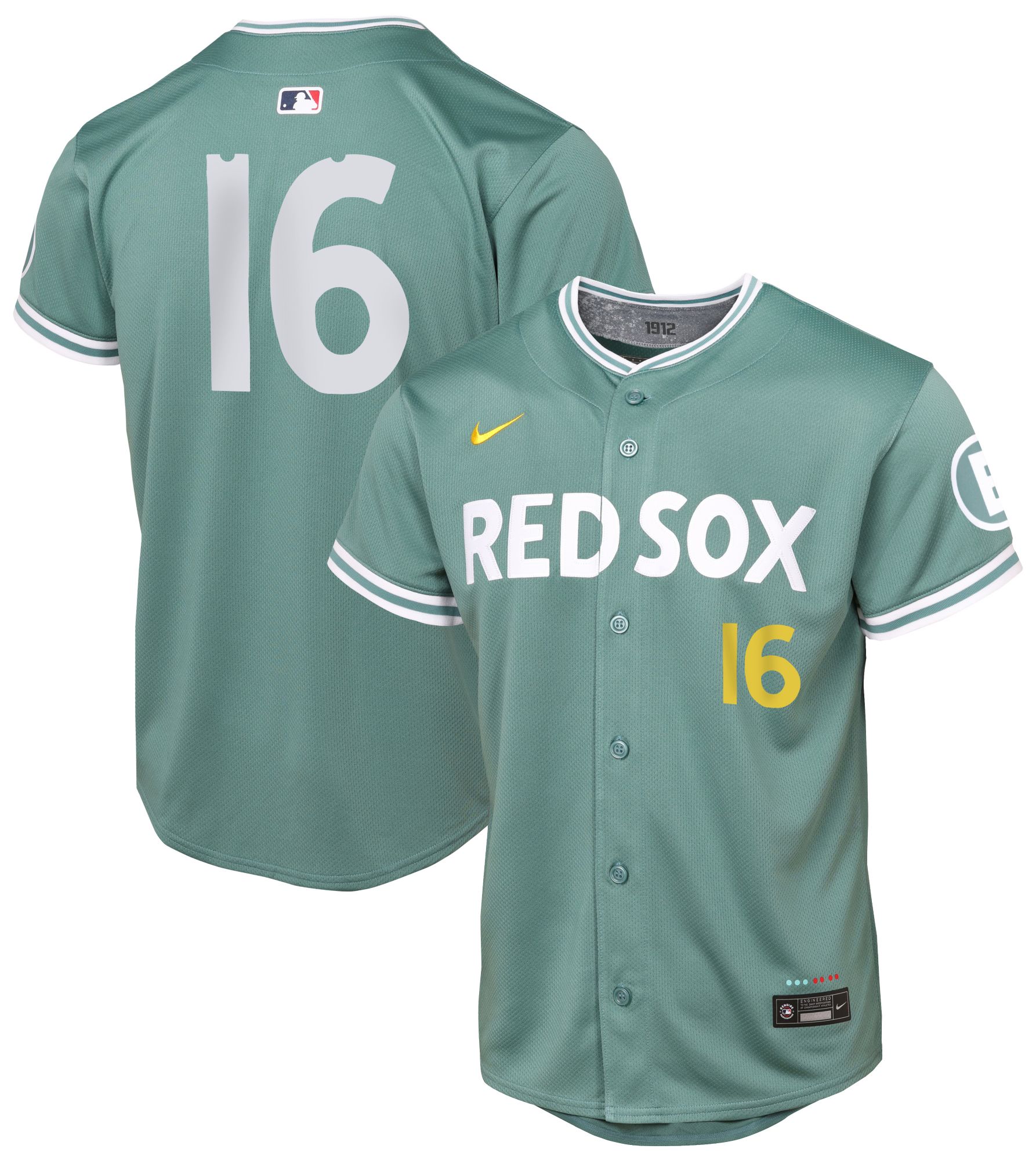 Nike Youth Boston Red Sox Blue Jarren Duran #16 Limited City