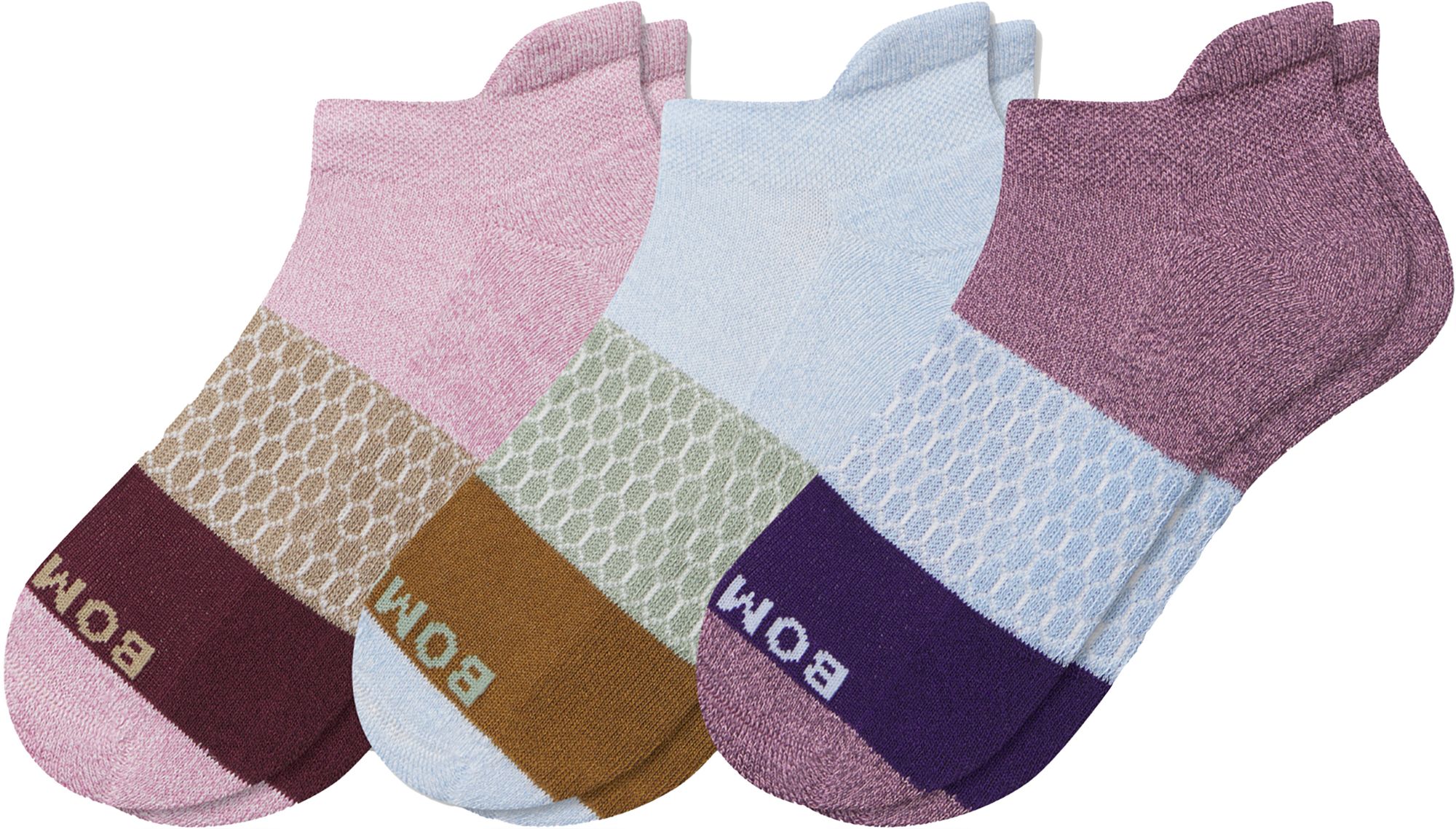 Bombas Adult Solid Ankle Socks - 3 Pack | Dick's Sporting Goods