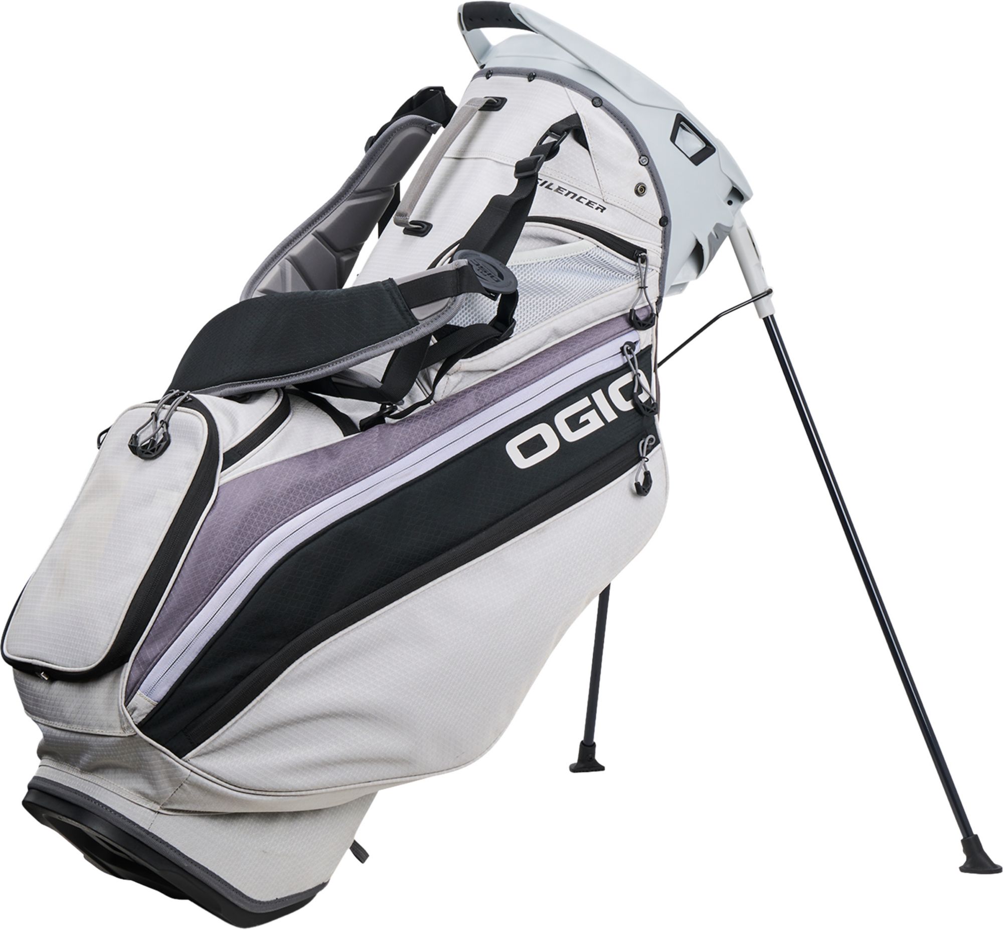 ゴルフキャディバッグ サイレンサー14分割スタンド OGIO