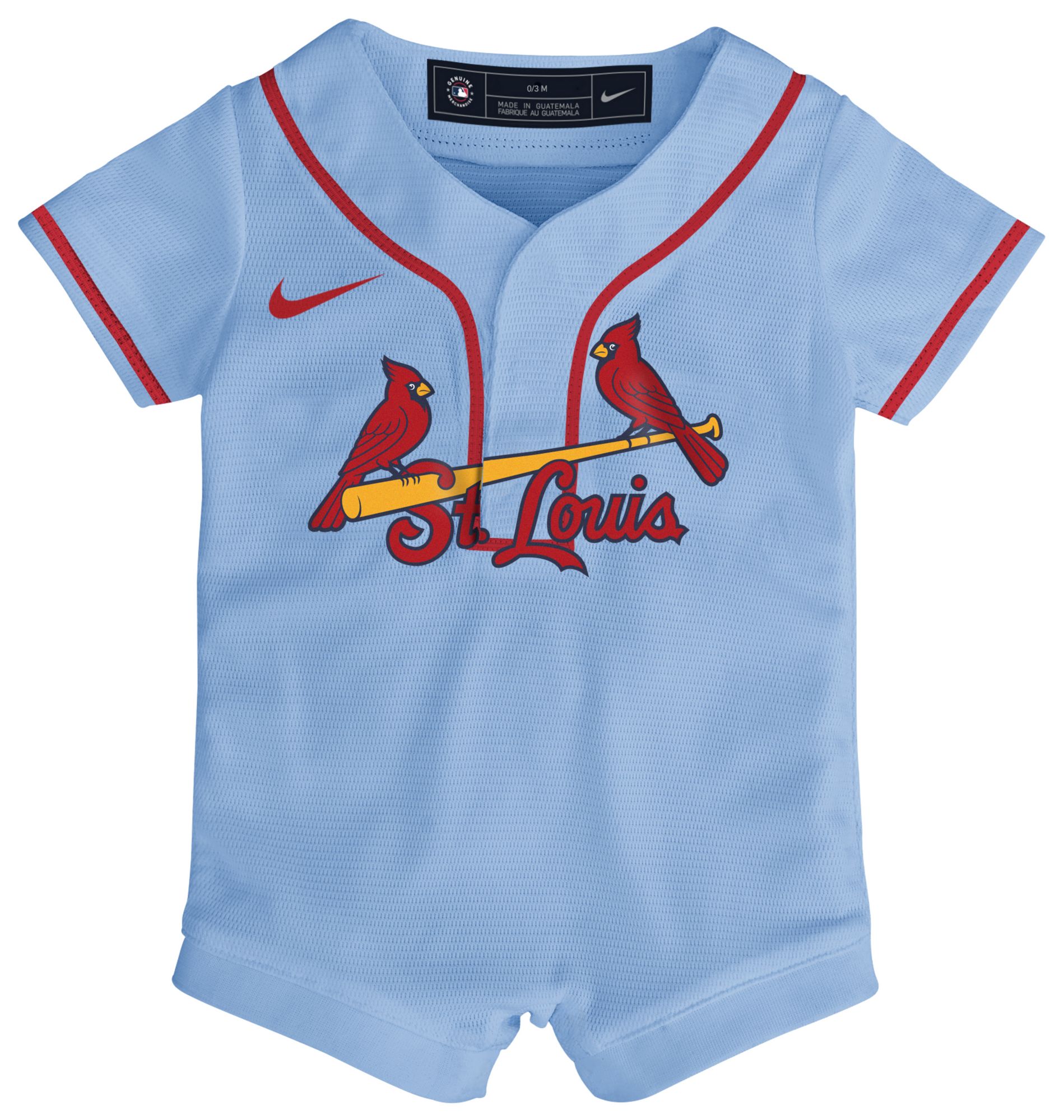 オリジナル pup Cardinals カージナルス AR×Lewisベイチー Nike Newborn St. Louis Cardinals Alternate Replica Romper | Dick's