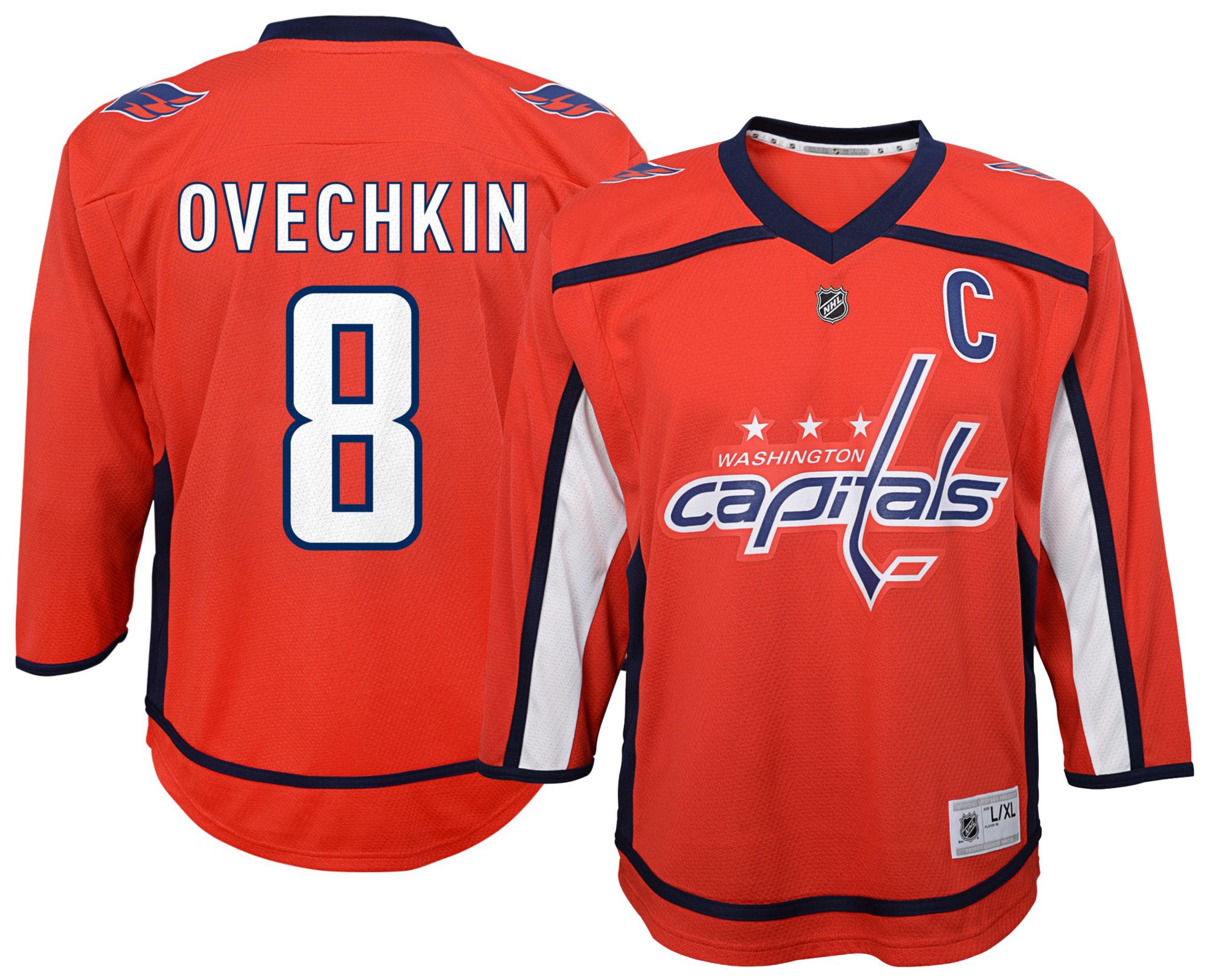 NHL Toddler Washington Capitals Alex Ovechkin #8 Breakaway Red