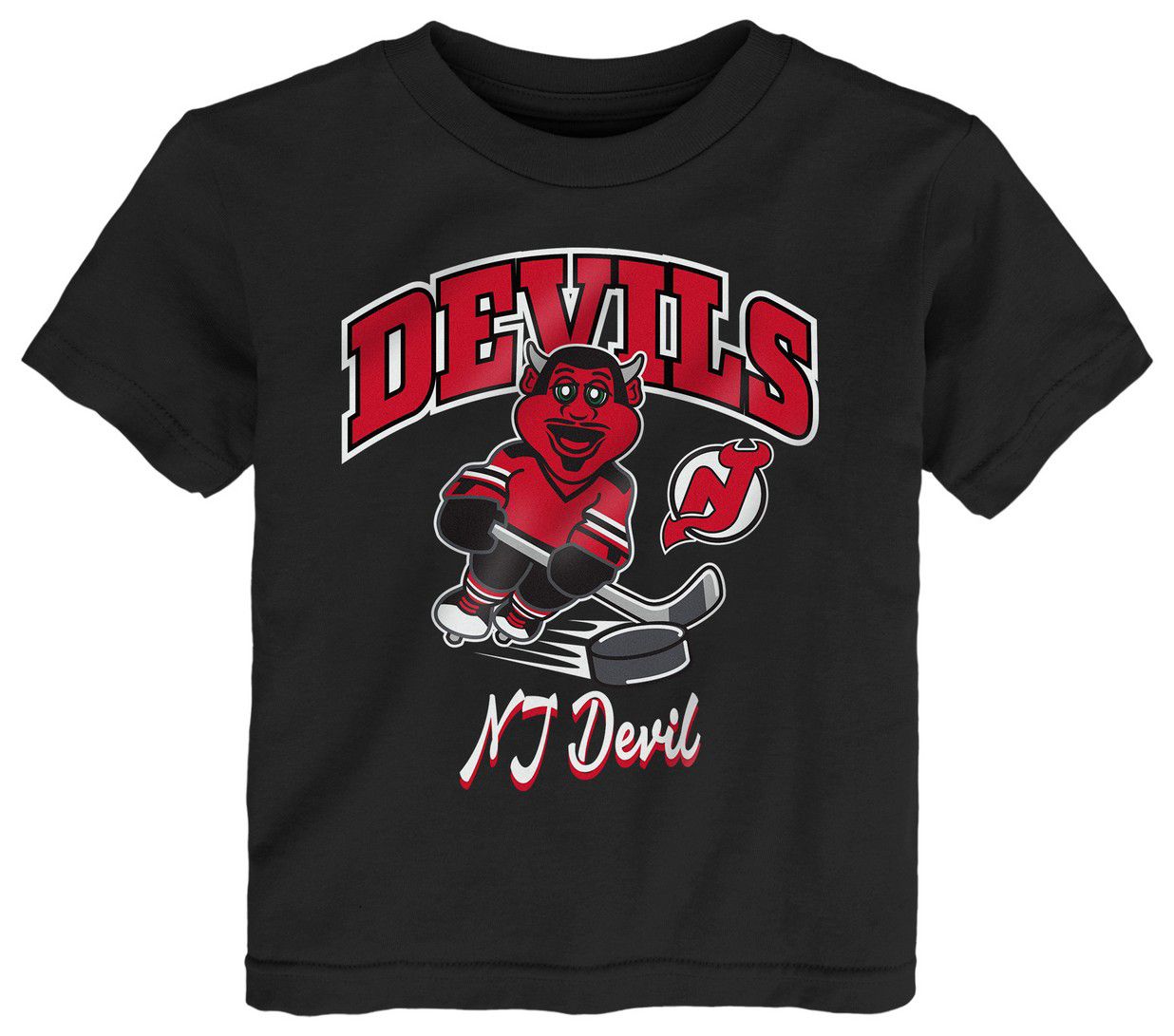 NHL Toddler New Jersey Devils Black Mascot T-Shirt | Dick's