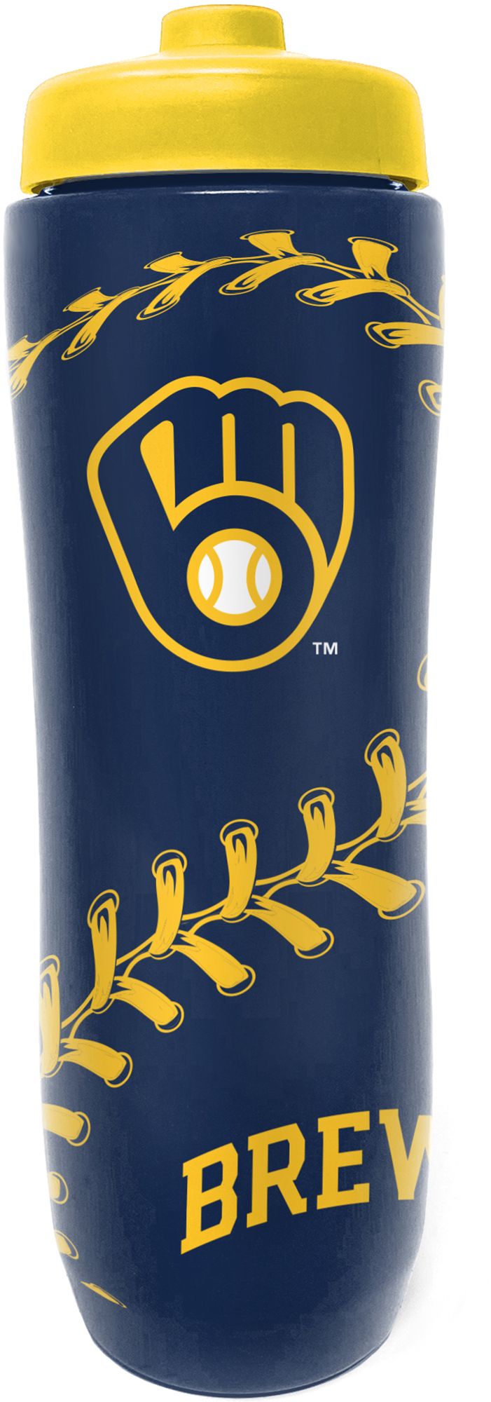 Party Animal Milwaukee Brewers 32 oz. Squeezy Water Bottle