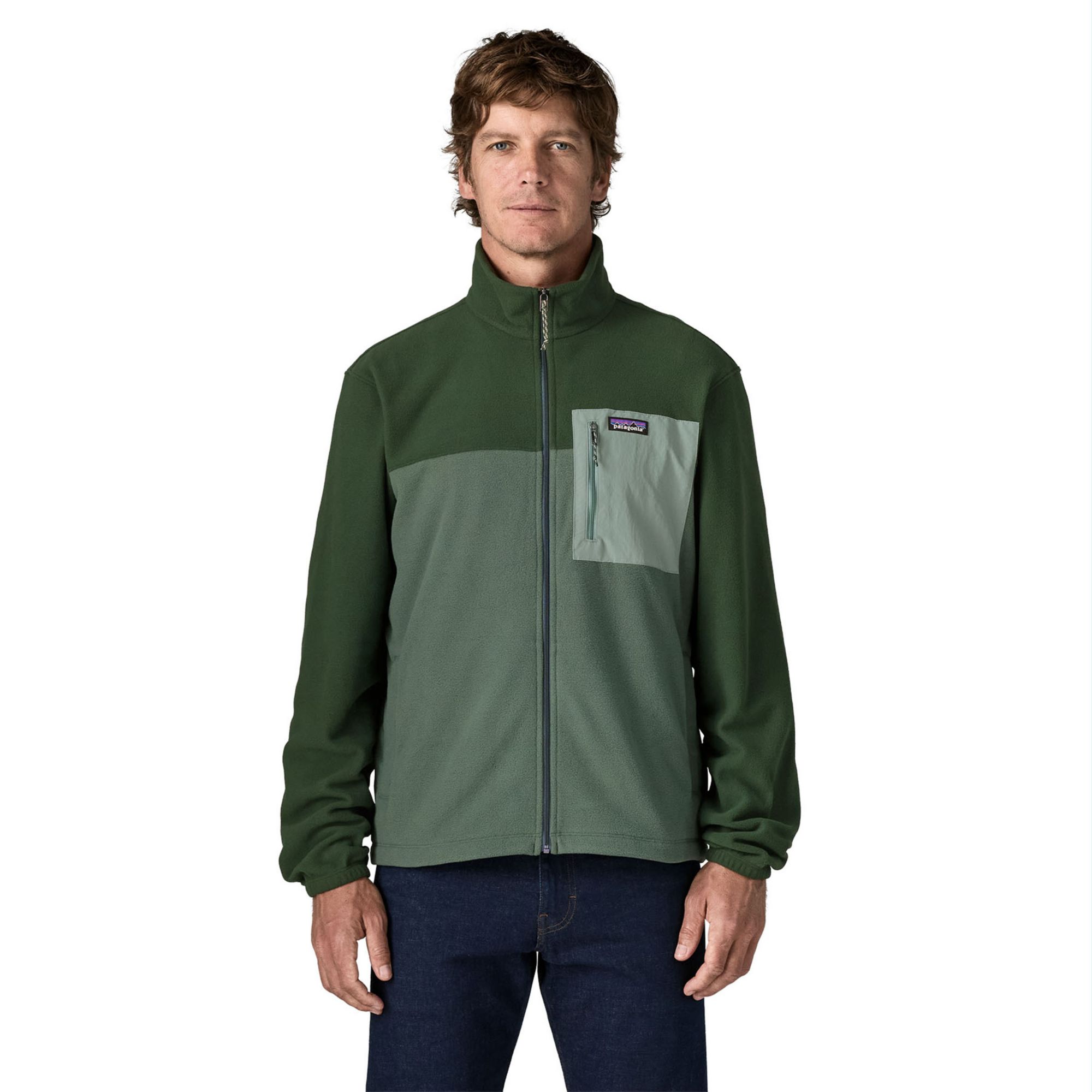 Patagonia Men's Micro D Patch Jacket | Dick's Sporting Goods