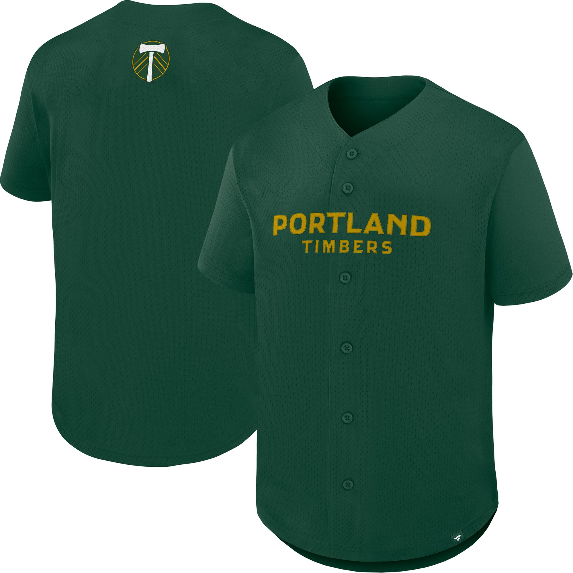 MLS Adult Portland Timbers Dark Green Baseball Jersey | Dick's