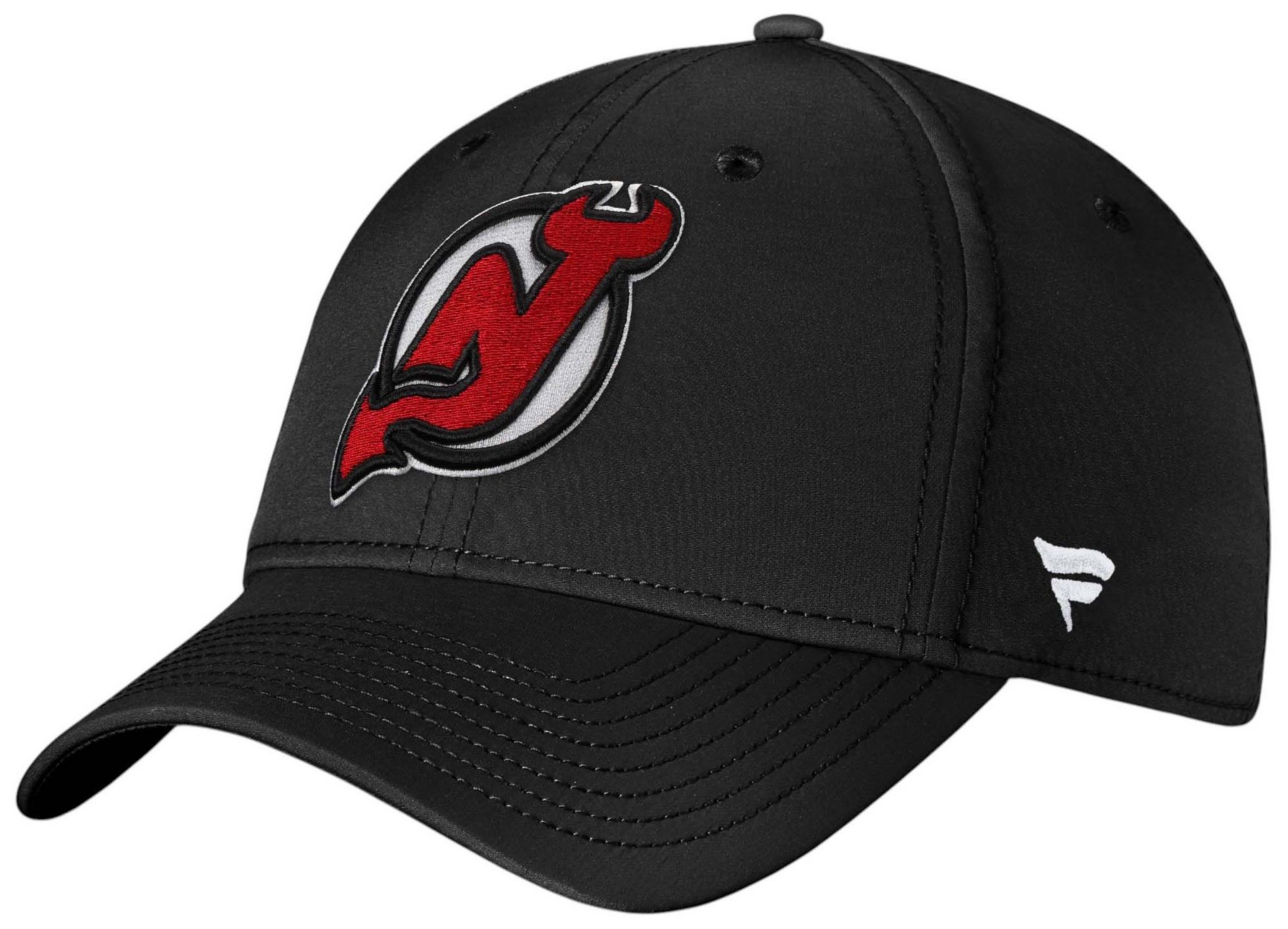 NHL Adult New Jersey Devils Black Core Flex Hat | Dick's Sporting