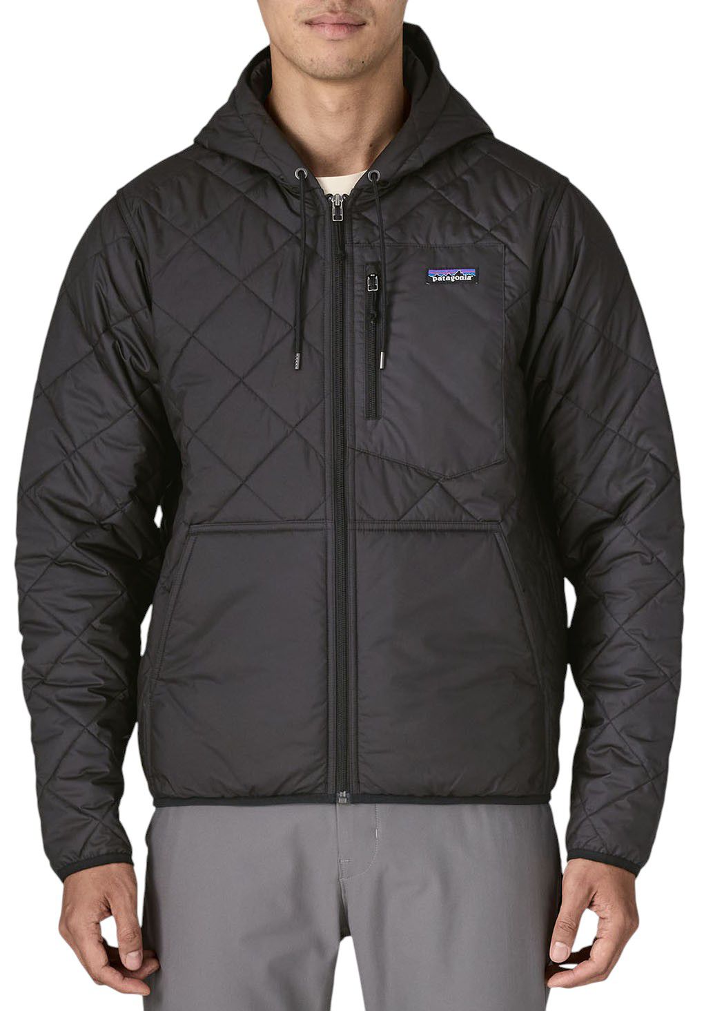 Patagonia Men's Diamond Quilted Bomber Hoodie | Dick's Sporting Goods