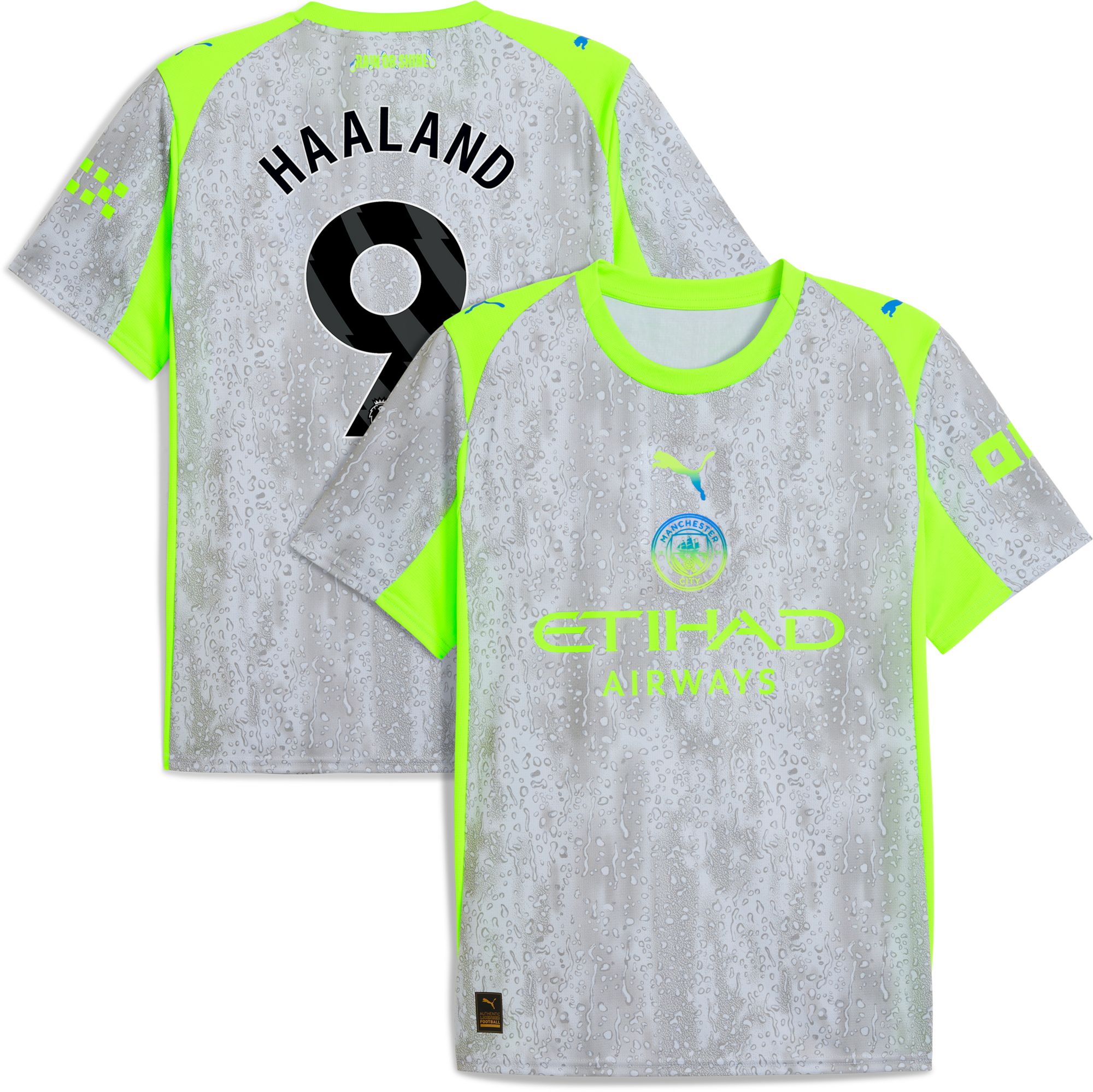 PUMA Adult Manchester City Erling Haaland #9 2025 Third Replica