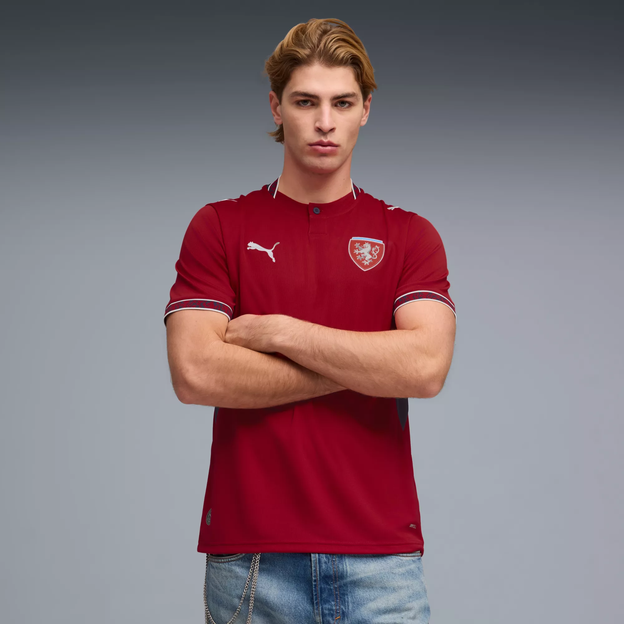 PUMA Adult Czech Republic 2026 Home Replica Jersey