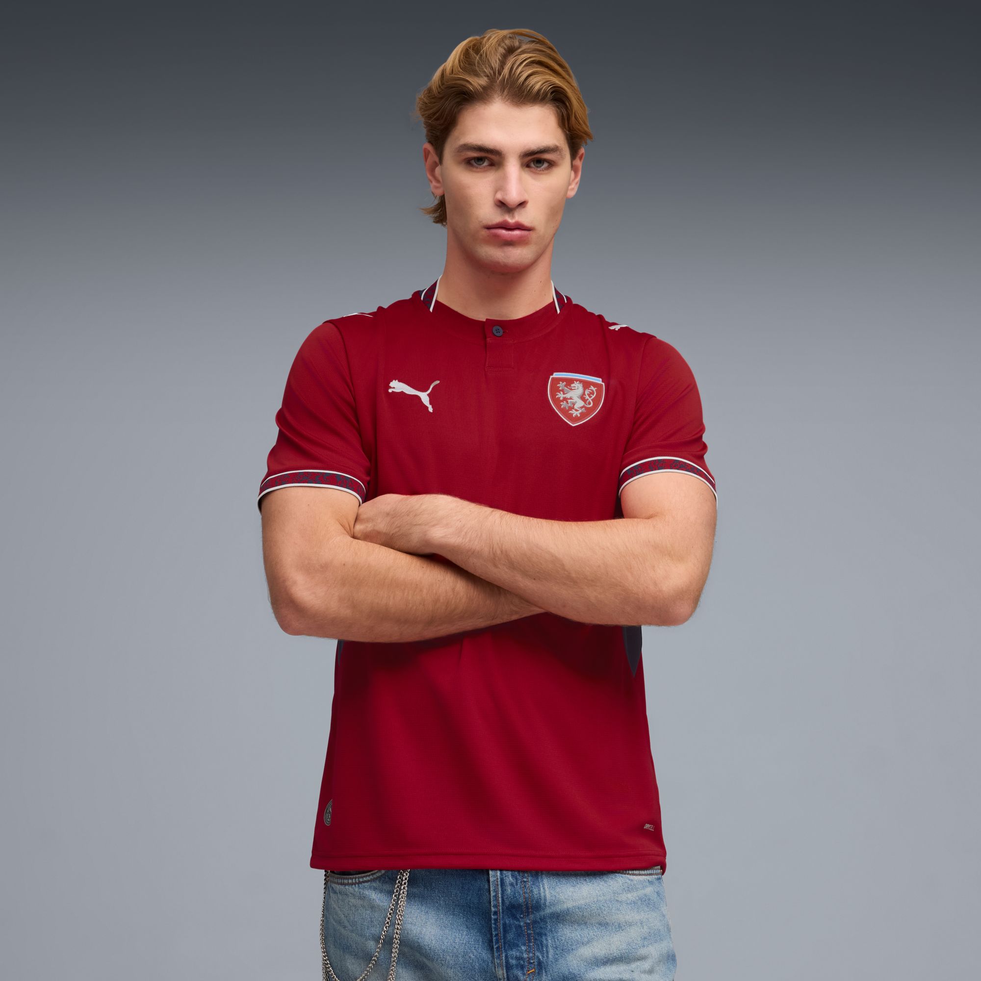 PUMA Adult Czech Republic 2026 Home Replica Jersey | Dick's