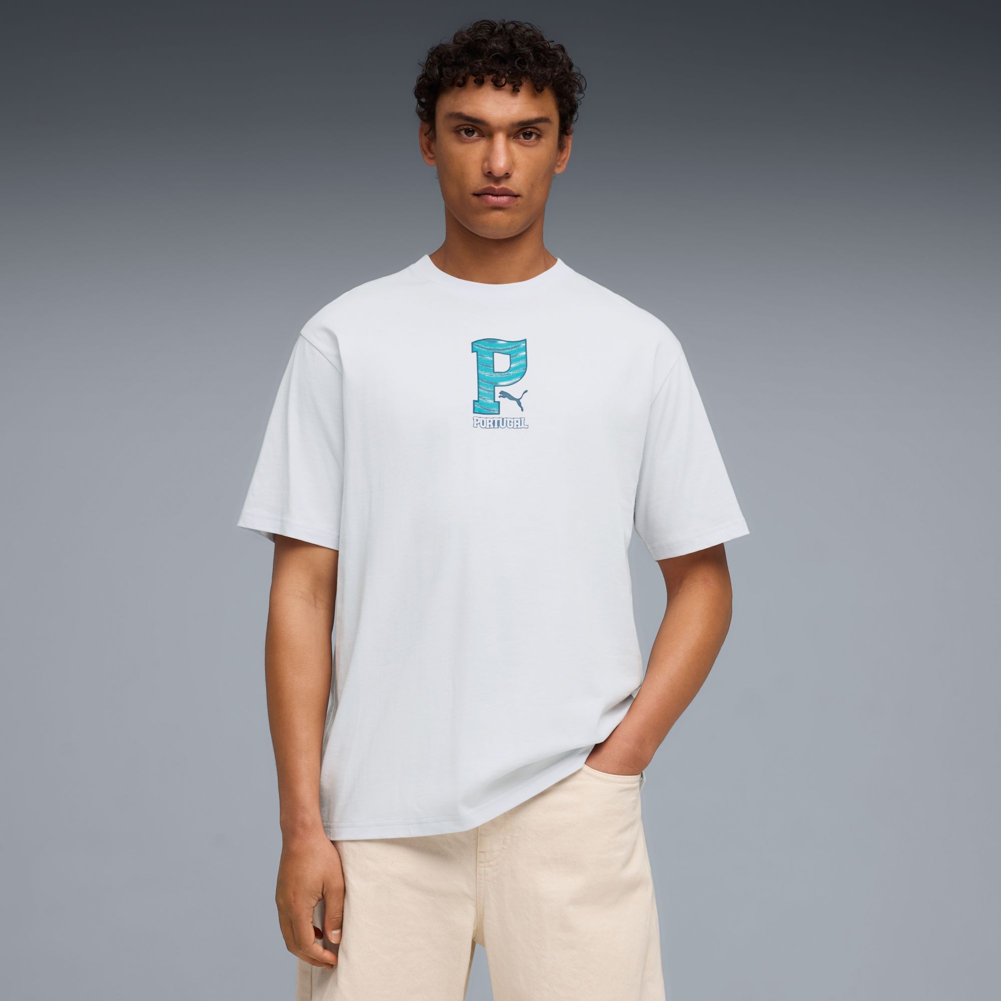 PUMA Adult Portugal Culture AOP Grey T-Shirt | Dick's Sporting Goods