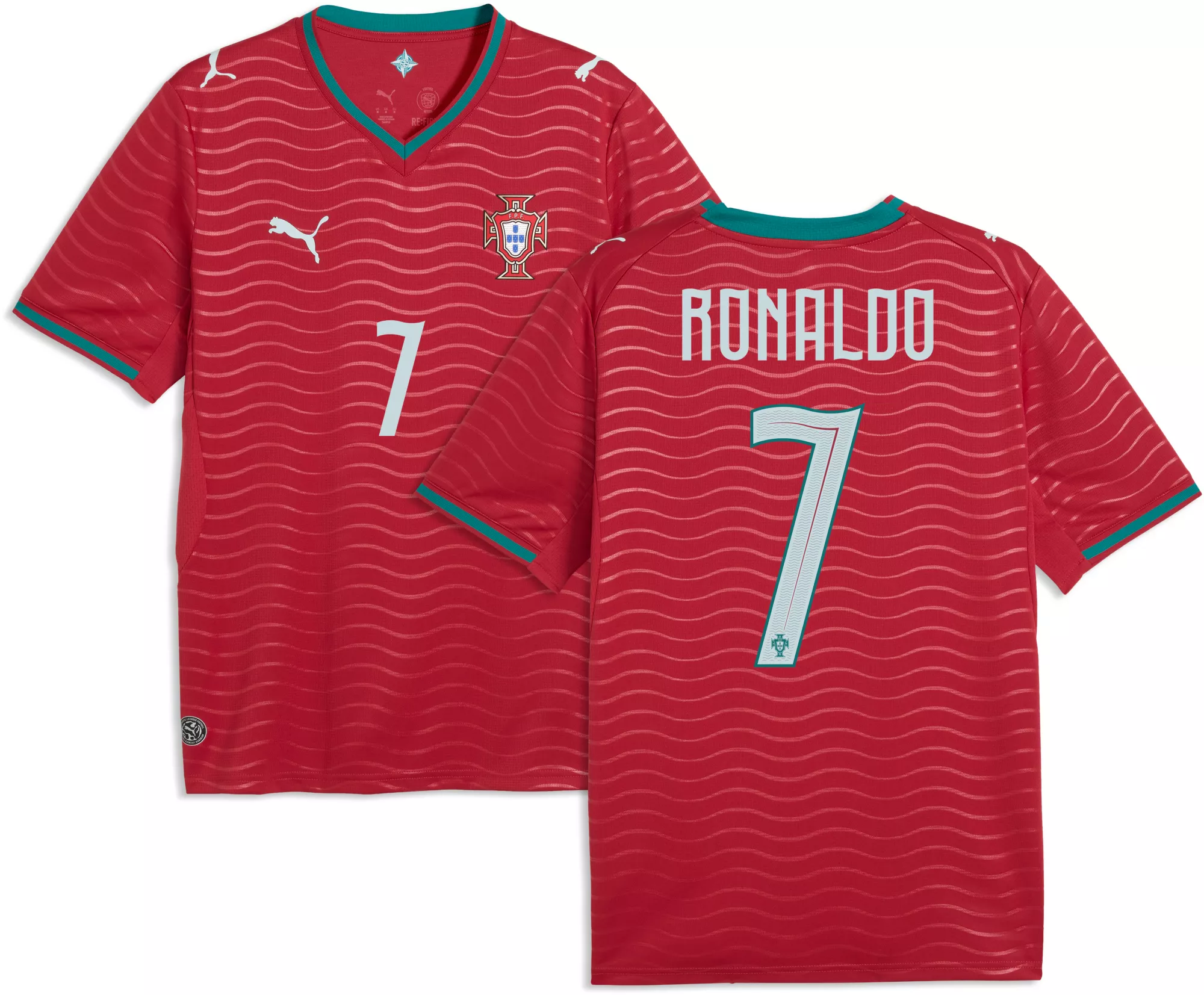 PUMA Adult Portugal Cristiano Ronaldo #7 2026 Home Replica Jersey
