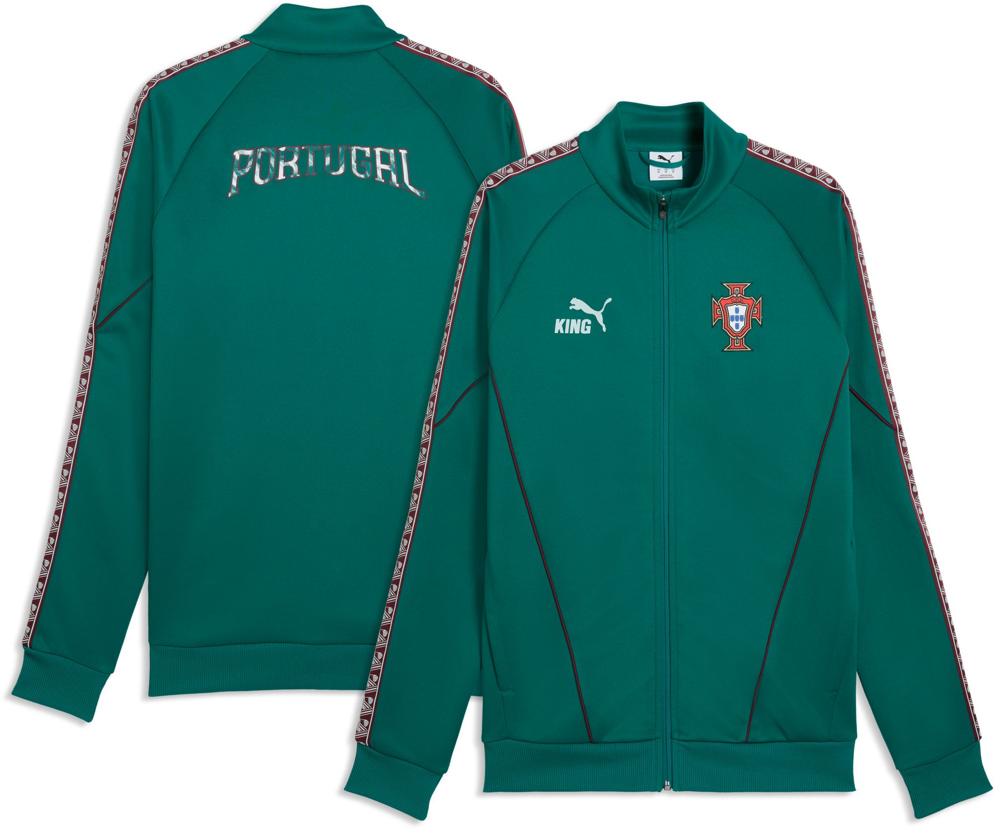 プロトンドパリ ウインタージャケット M グリーン PUMA Men's Portugal 2026 King Anthem Jacket | Dick's Sporting Goods