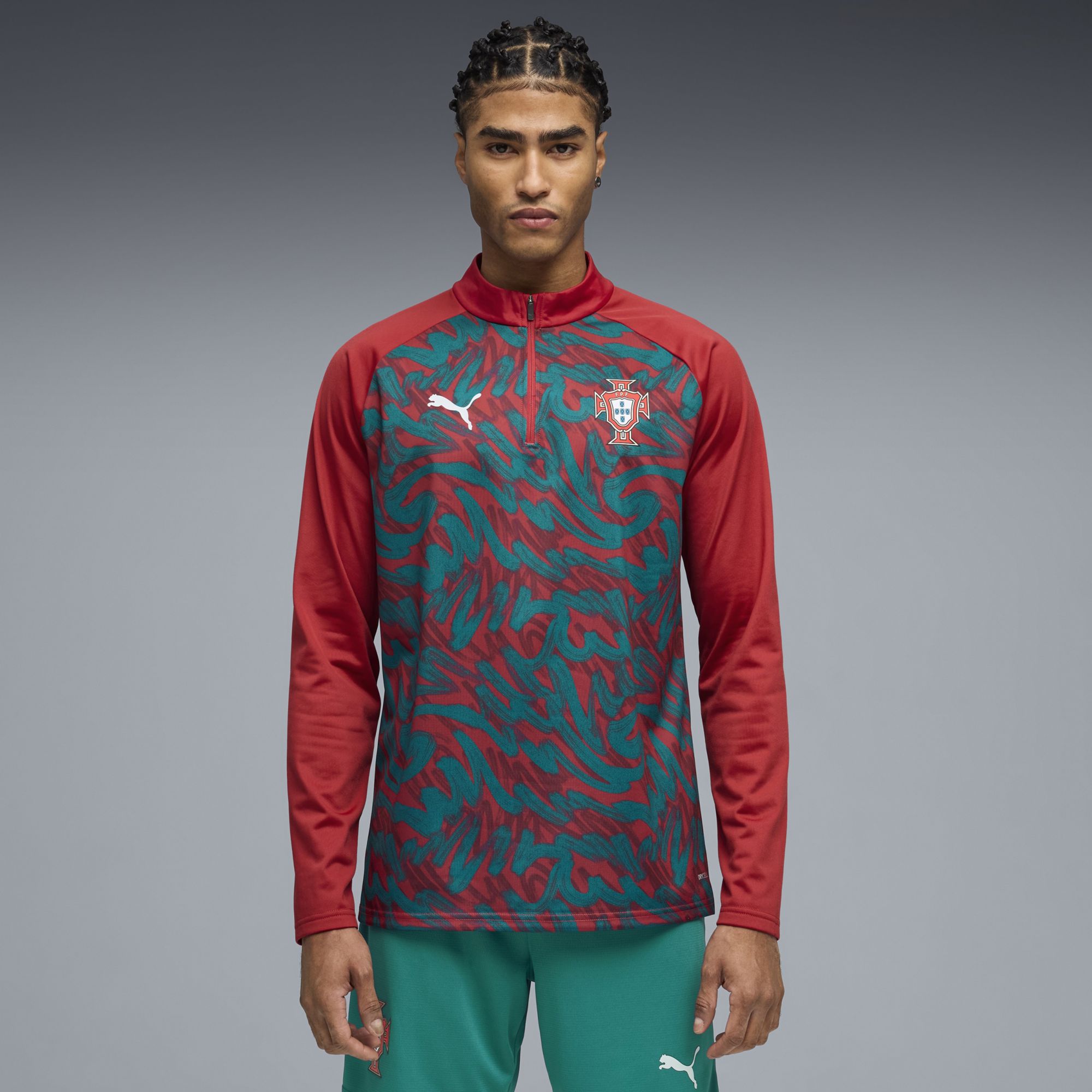 PUMA Men's Portugal 2026 Training Quarter-Zip Pullover | Dick's