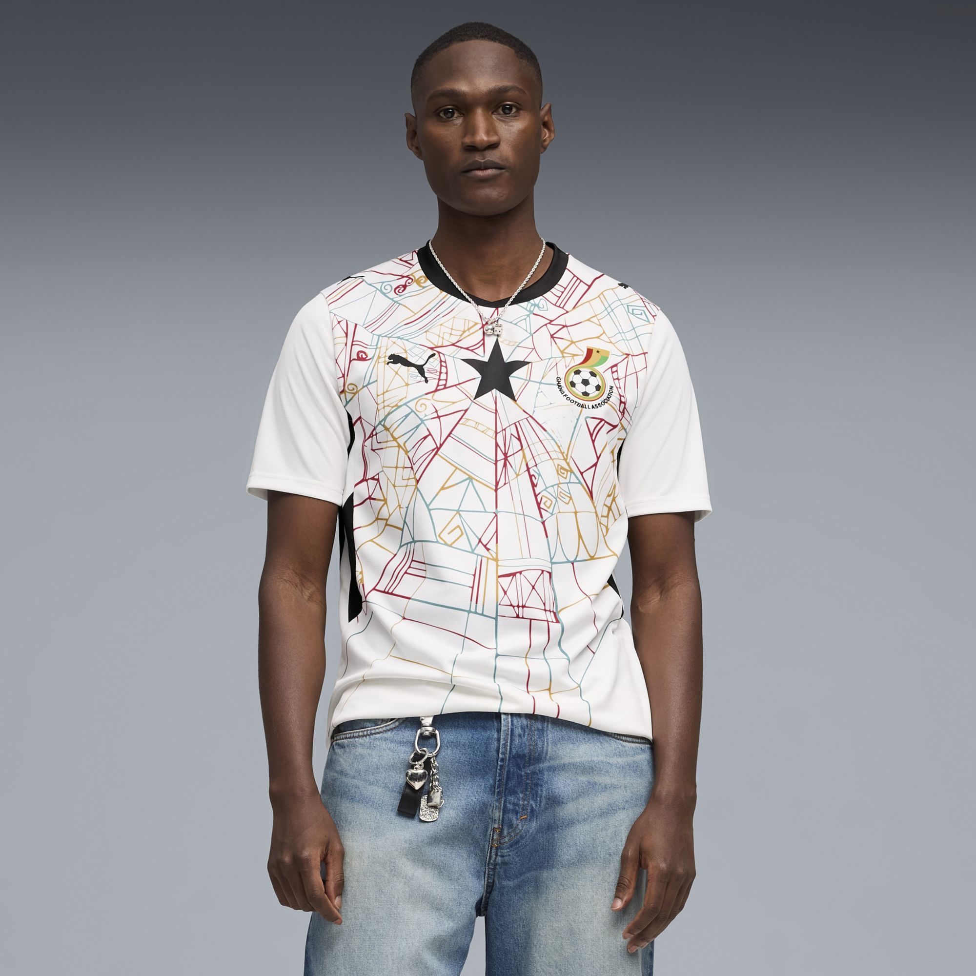 PUMA Adult Ghana 2026 Home Replica Jersey | Dick's Sporting Goods