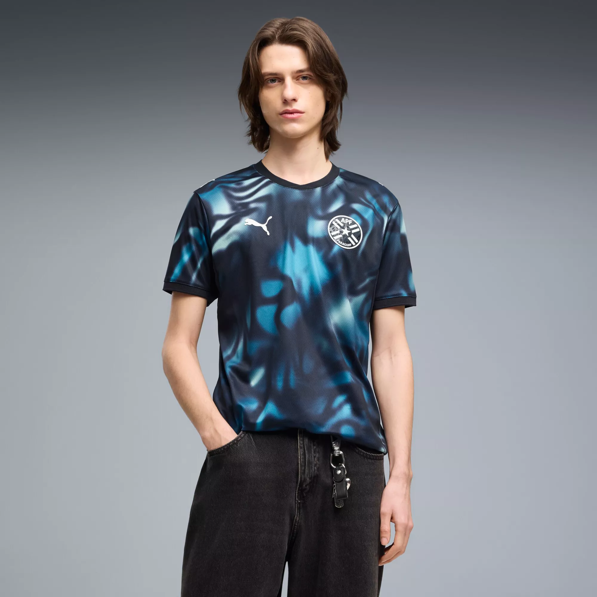 PUMA Adult Paraguay 2026 Navy Away Replica Jersey