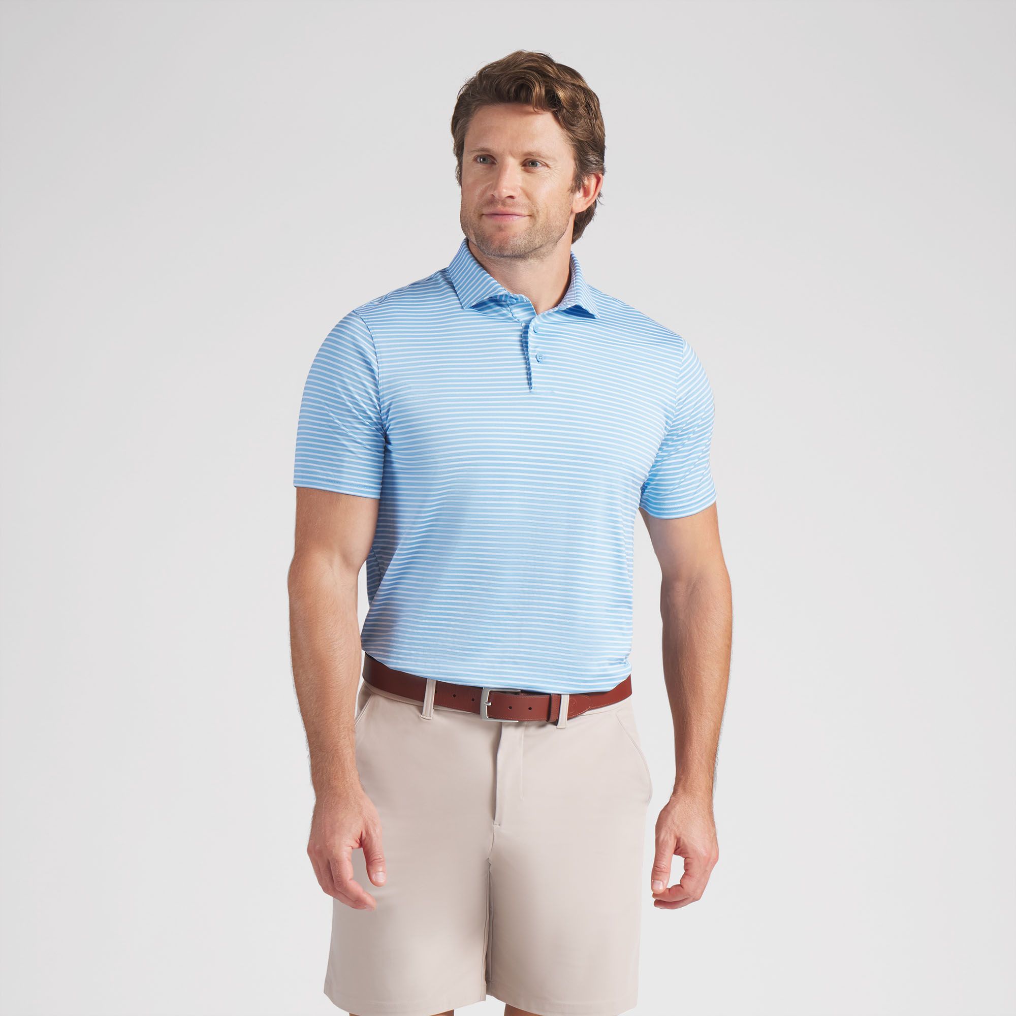 PUMA Men's Brr Striped Golf Polo | Dick's Sporting Goods