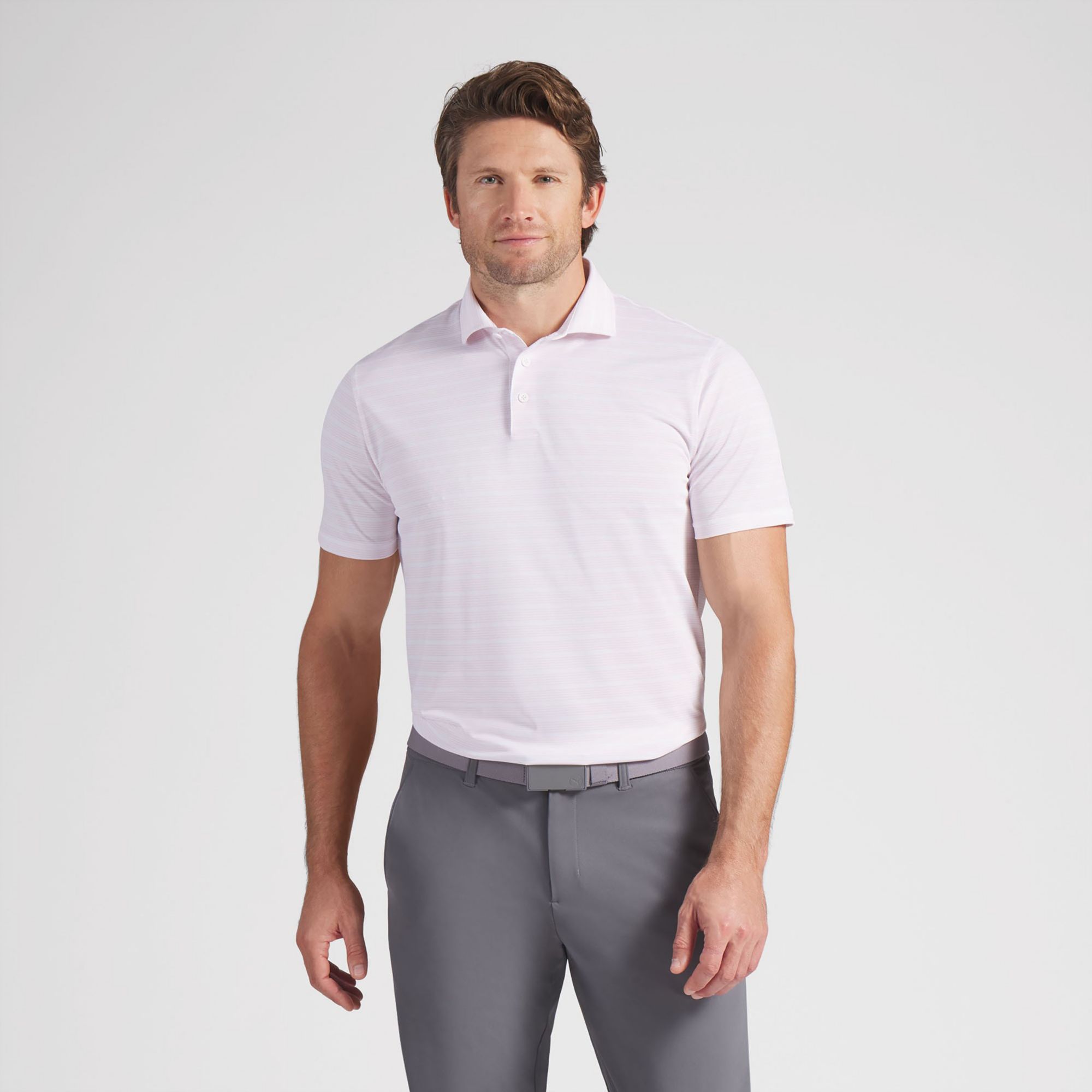 PUMA Men's Clubhouse Striped Golf Polo | Dick's Sporting Goods