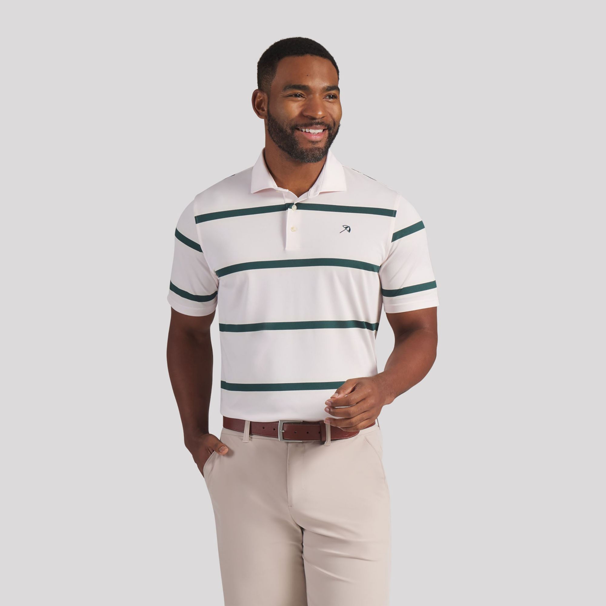 PUMA X Arnold Palmer Men's Pique Stripe Golf Polo | Dick's