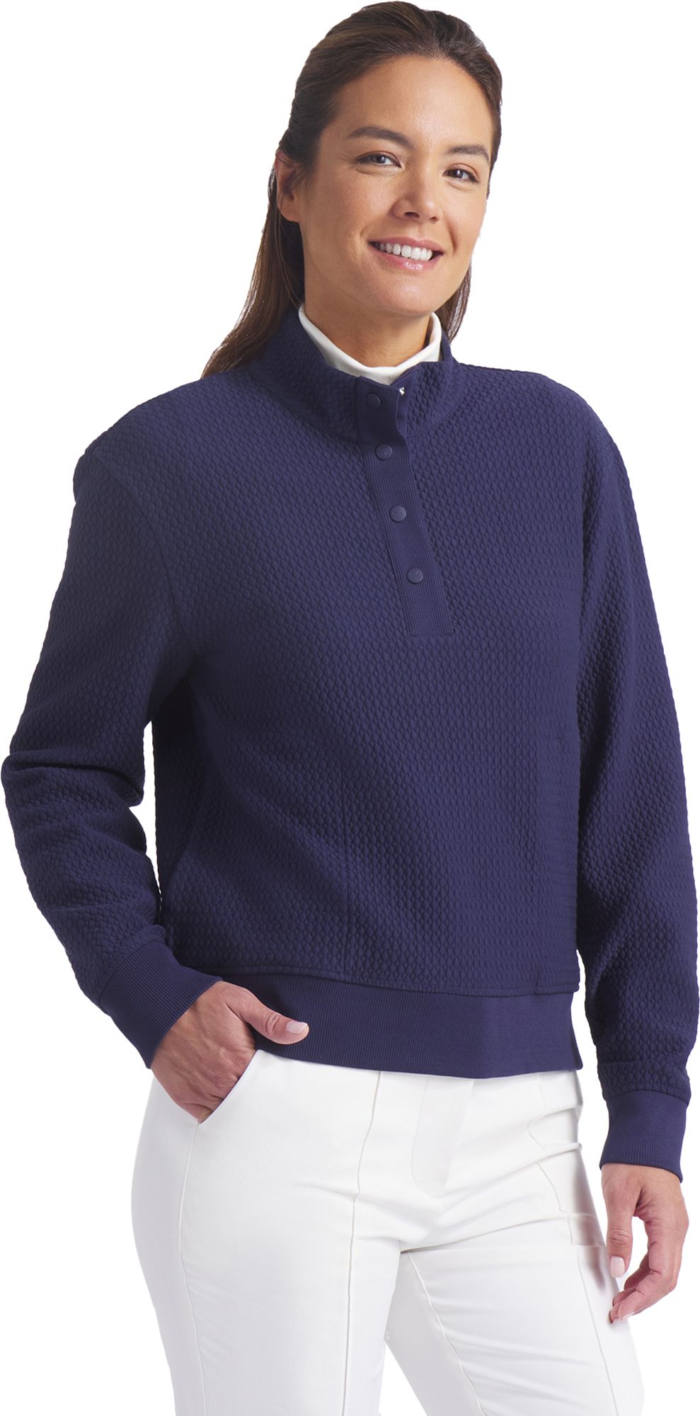 PUMA Women's Boulder Snap Golf Pullover | Dick's Sporting Goods