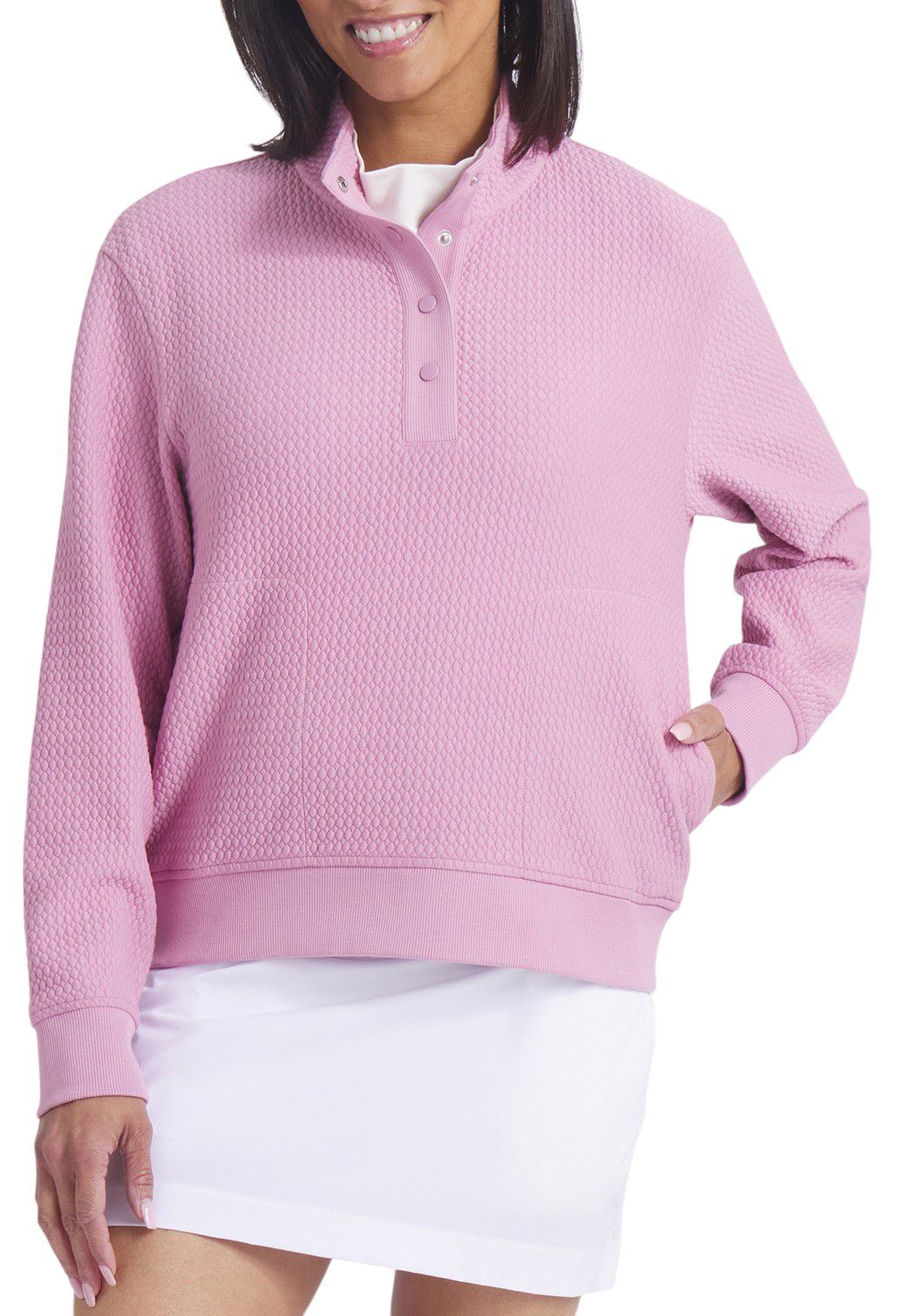 PUMA Women's Boulder Snap Golf Pullover | Dick's Sporting Goods