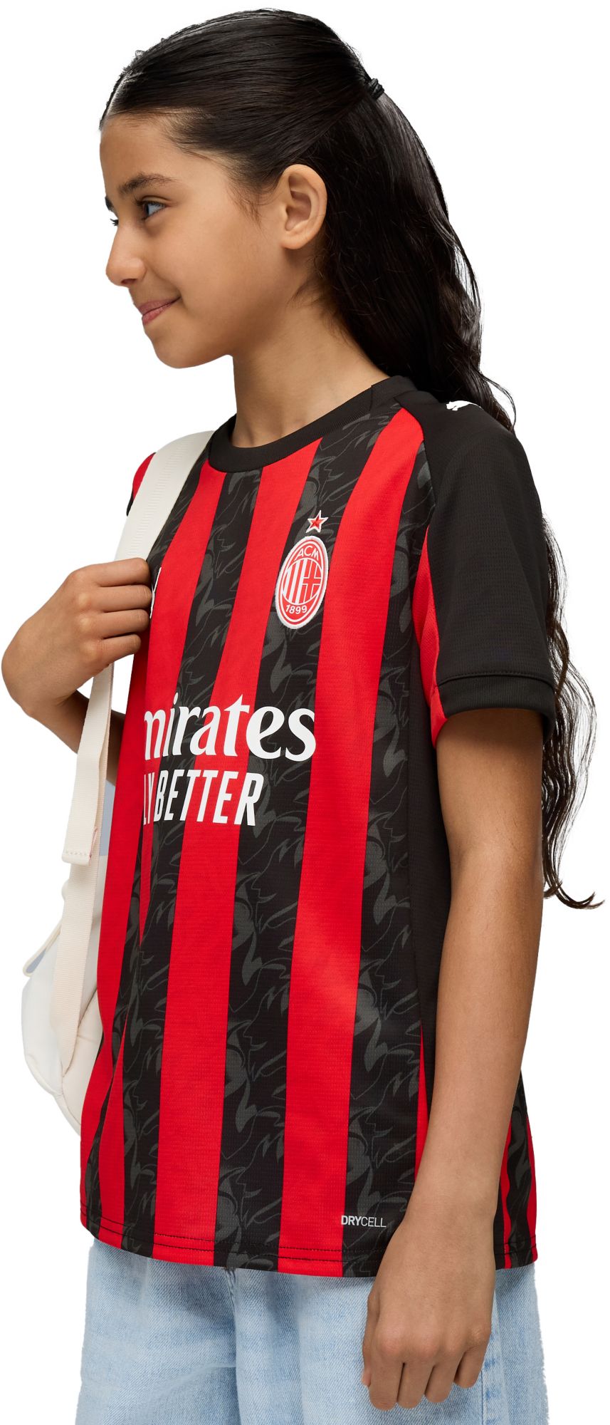 PUMA Youth AC Milan 2025-26 Home Red Replica Jersey | Dick's