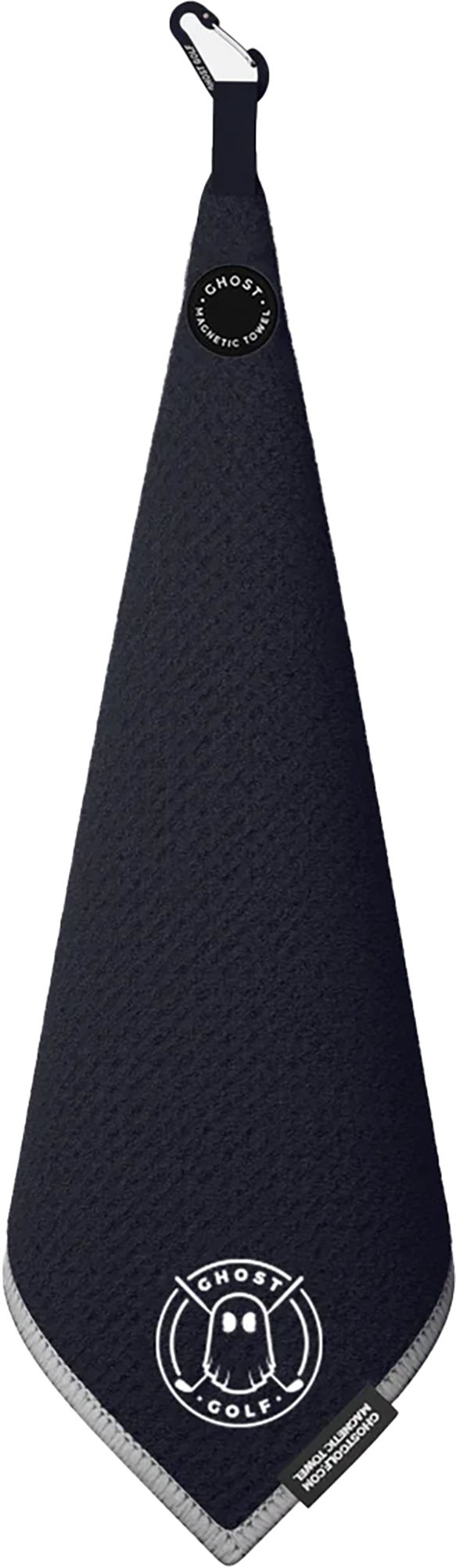 GLAY GHOST フェイスタオル 黒 Ghost Golf Magnetic Greenside Golf Towel | Golf Galaxy
