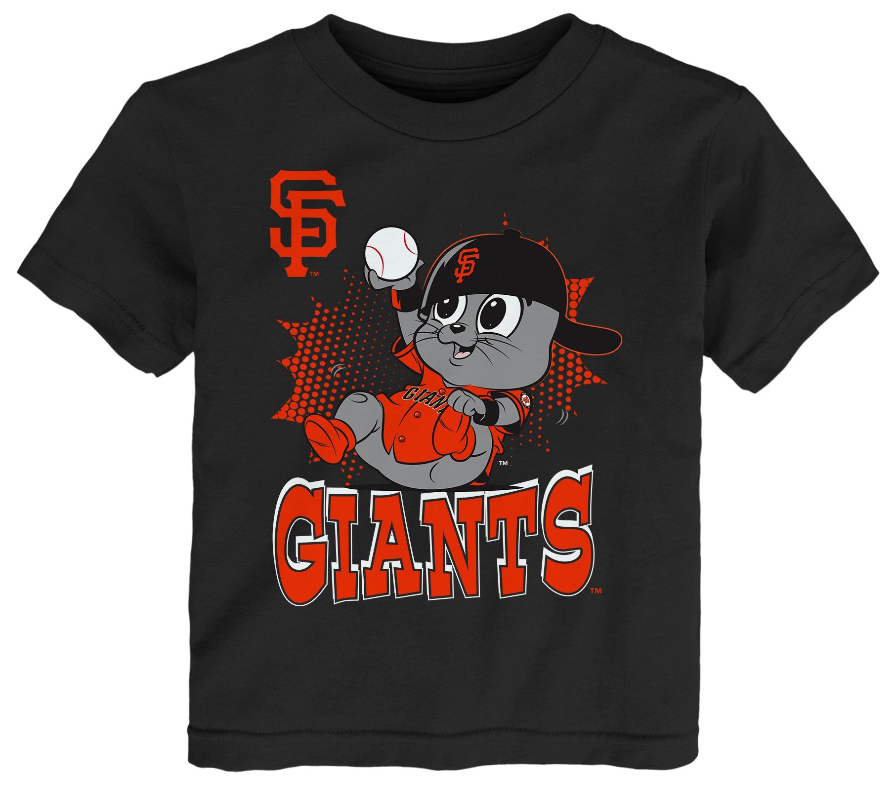 MLB Team Apparel Infant San Francisco Giants Black Sublimation