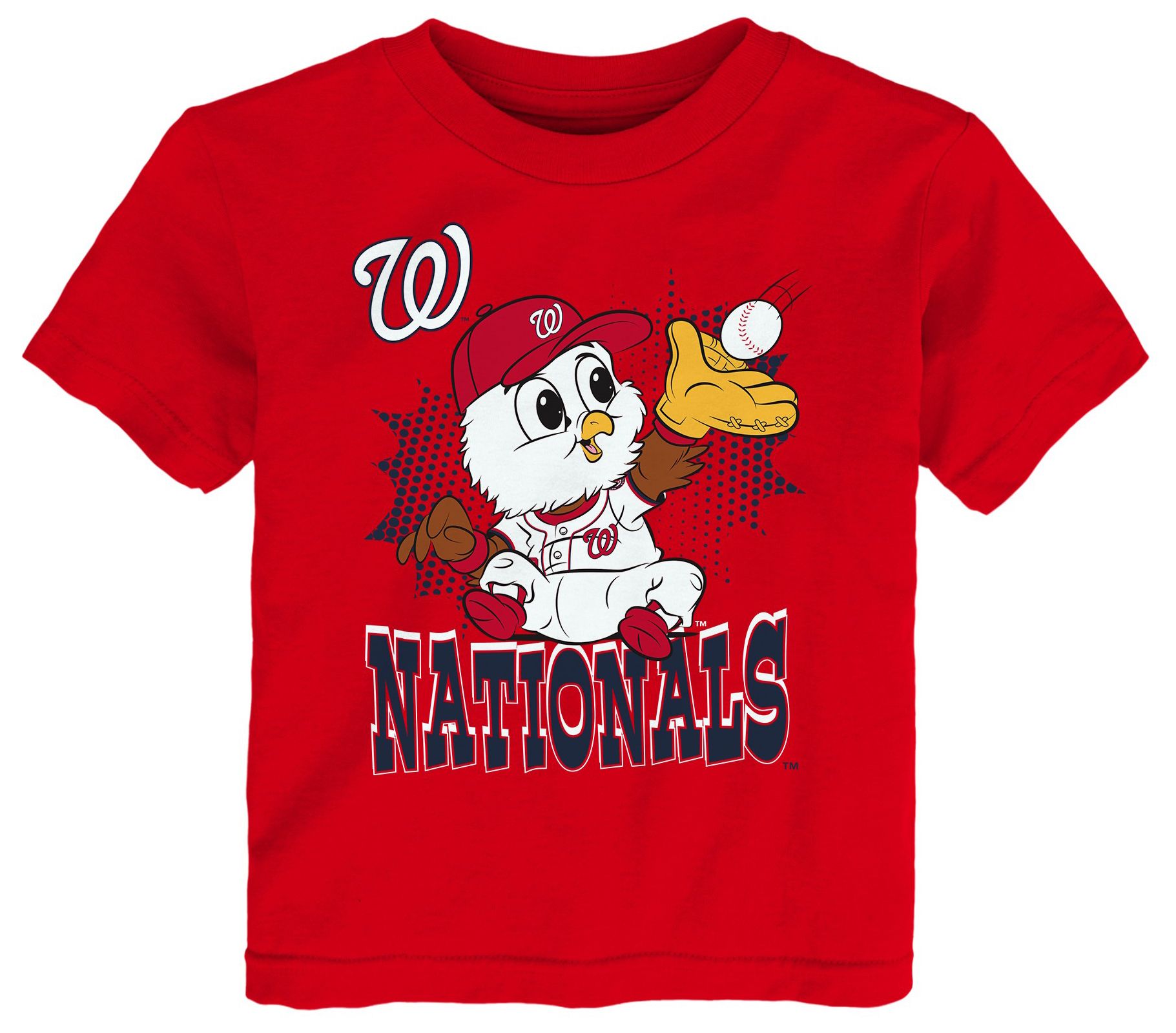 MLB Team Apparel Infant Washington Nationals Red Sublimation