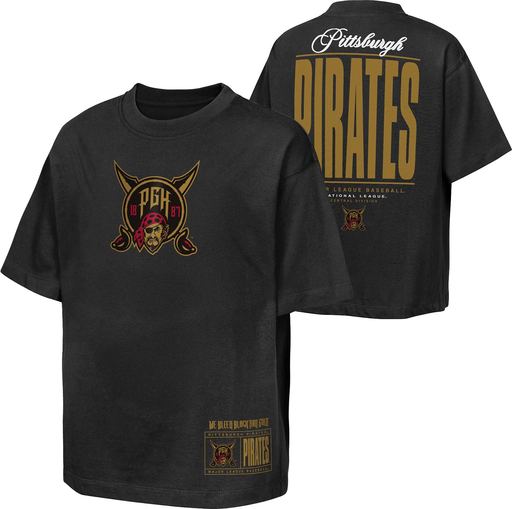 MLB Team Apparel Youth Pittsburgh Pirates 2026 City Connect Brush