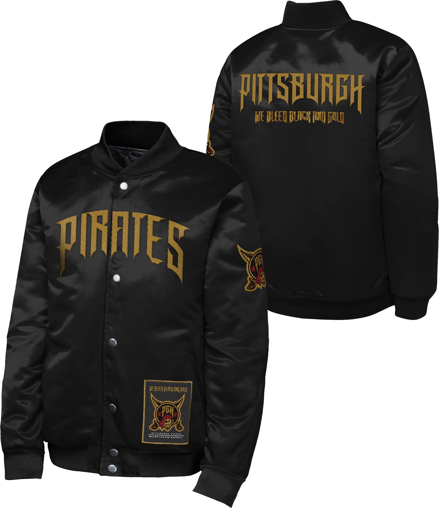 MLB Team Apparel Youth Pittsburgh Pirates Tan 2026 City Connect