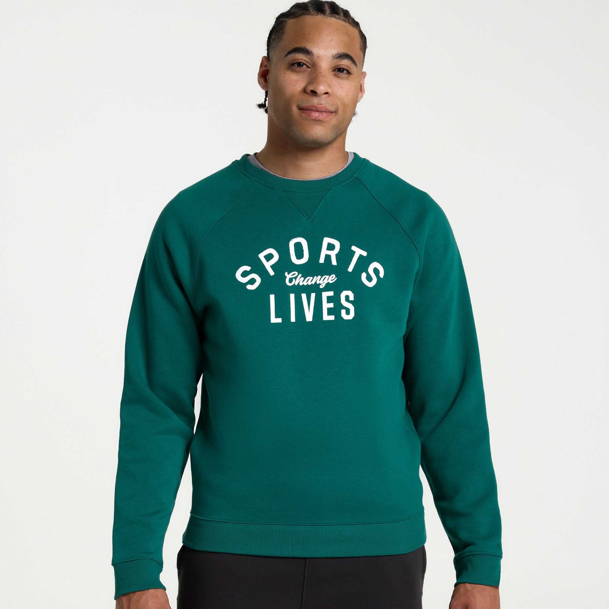 DICK'S Heritage Shop Sports Changes Lives Logo Fleece Crewneck