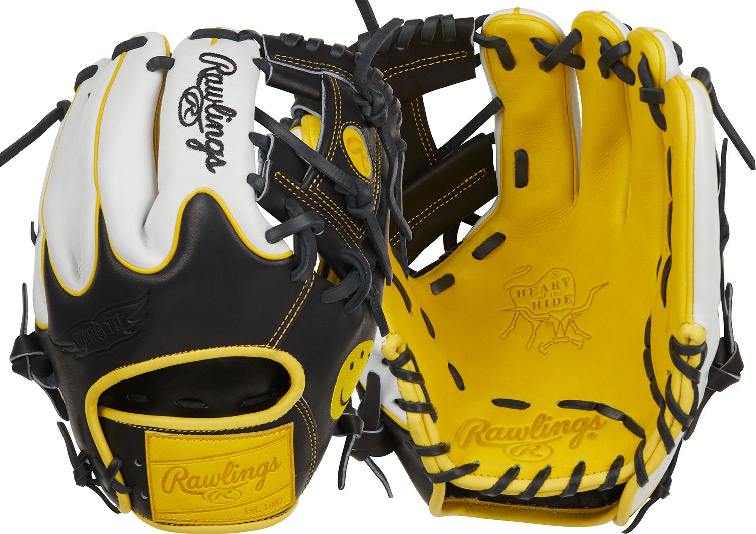 Rawlings キャッチャーマスク 黒/黄色 Rawlings 11.5